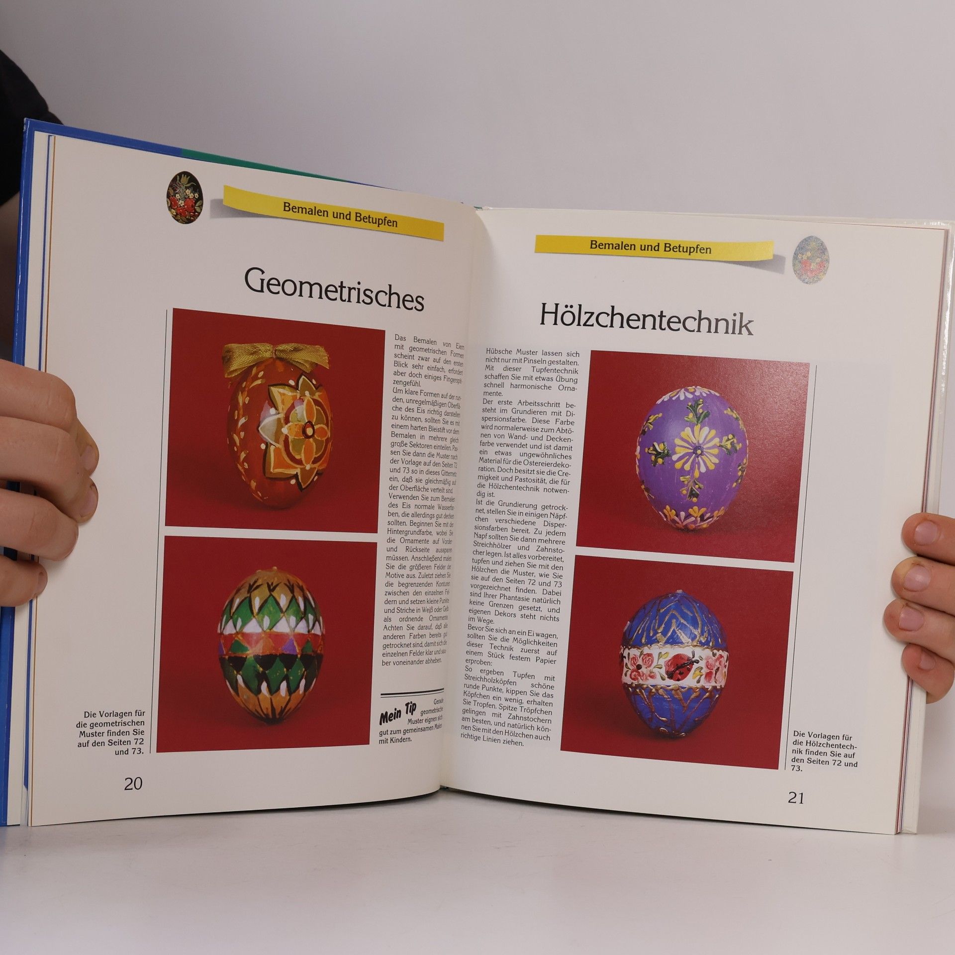 Ostereier bemalen und dekorieren