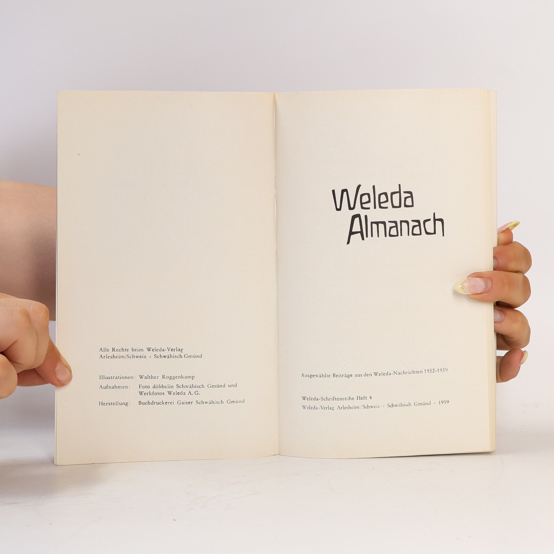 Autorenkollektiv Weleda Alamanach