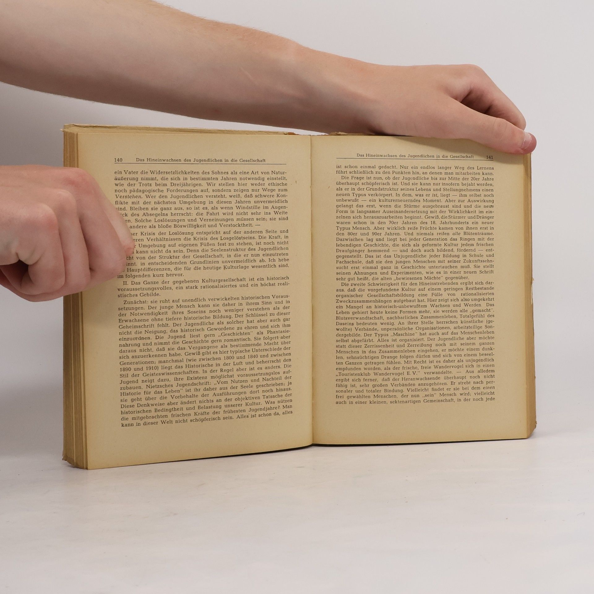Eduard Spranger Psychologie des Jugendalters