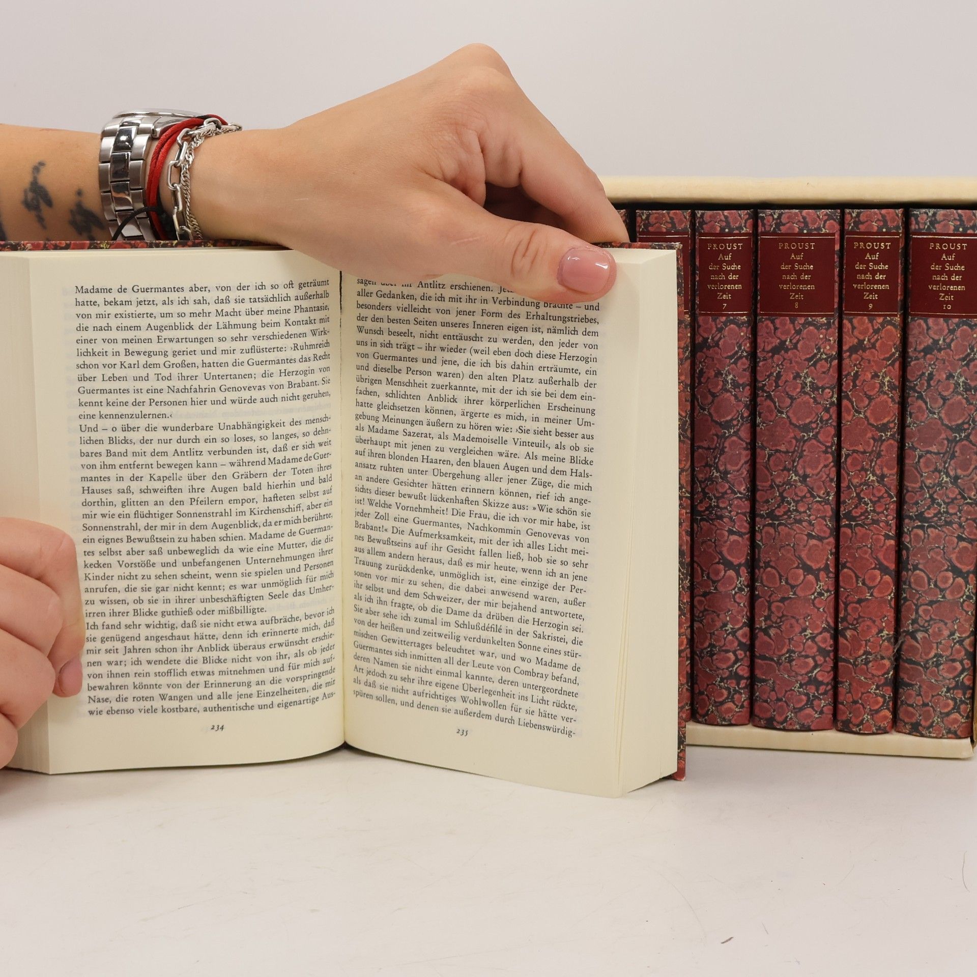 Marcel Proust Auf der Suche nach der verlorenen Zeit 1-10