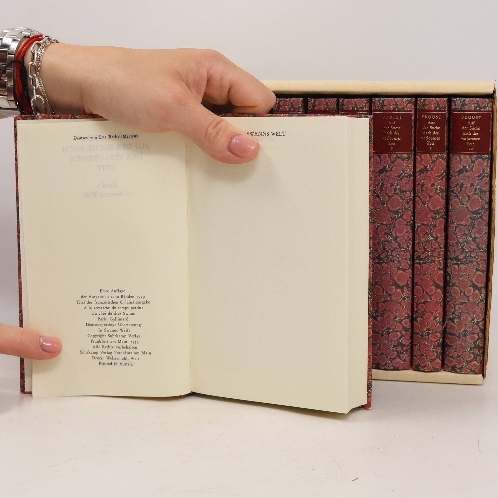 Marcel Proust Auf der Suche nach der verlorenen Zeit 1-10