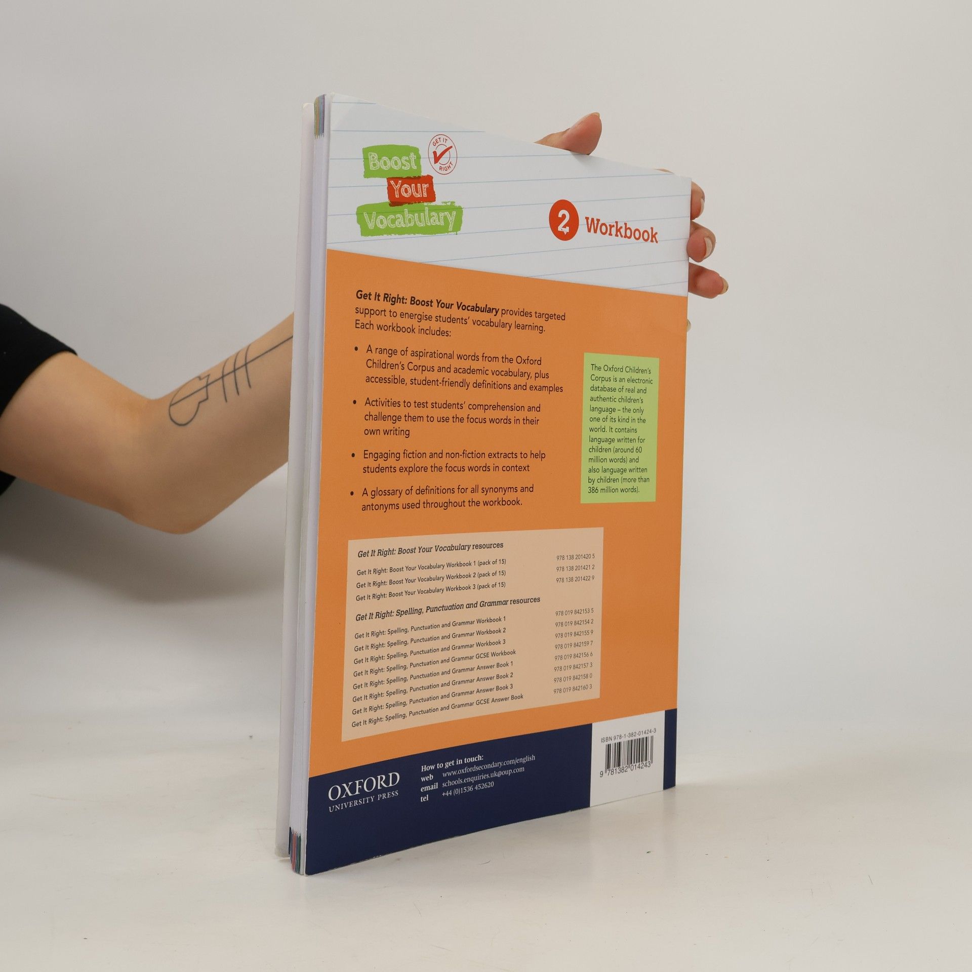 Helen Prince Get It Right: Boost Your Vocabulary Workbook 2