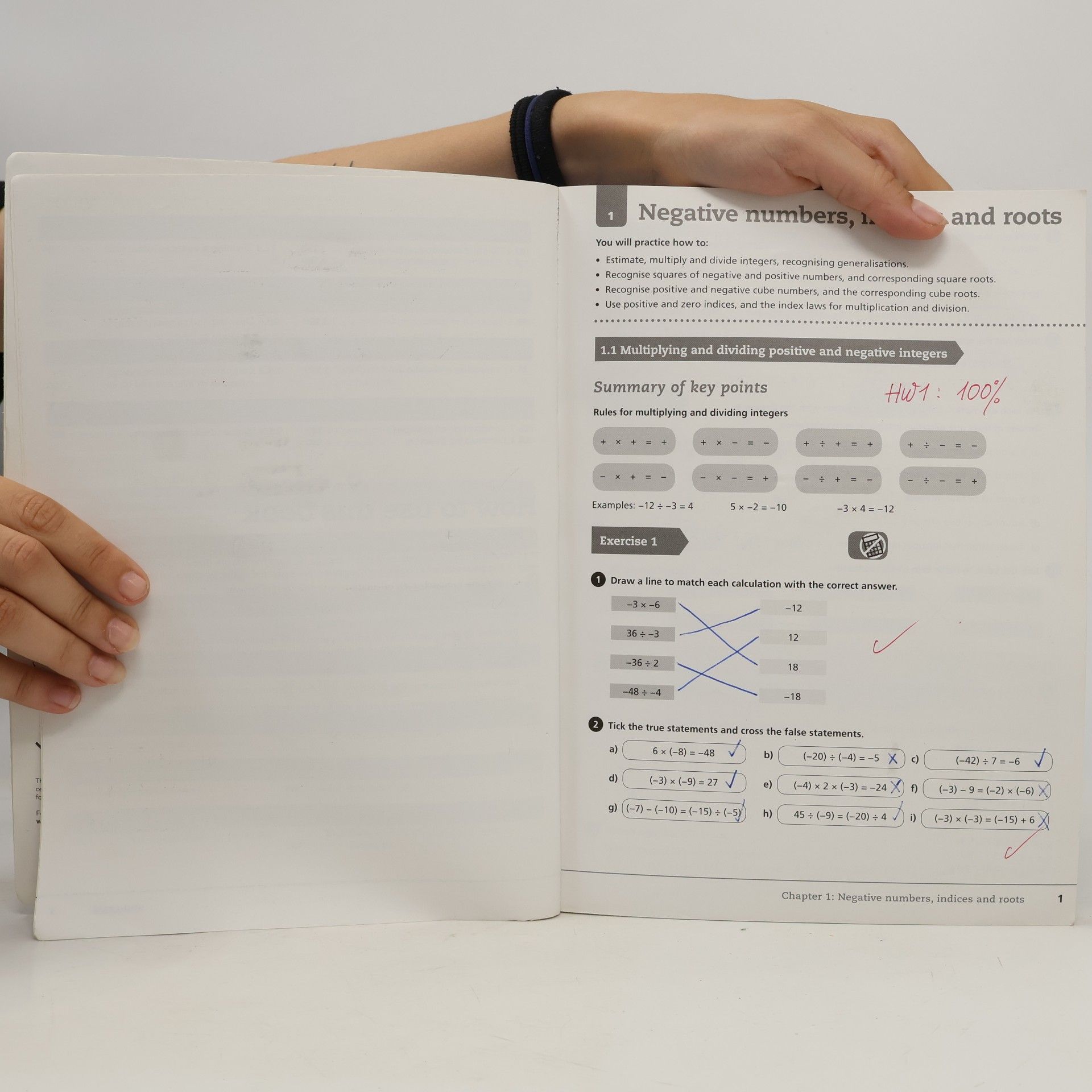 Belle Cottingham Lower Secondary Maths Workbook: Stage 8