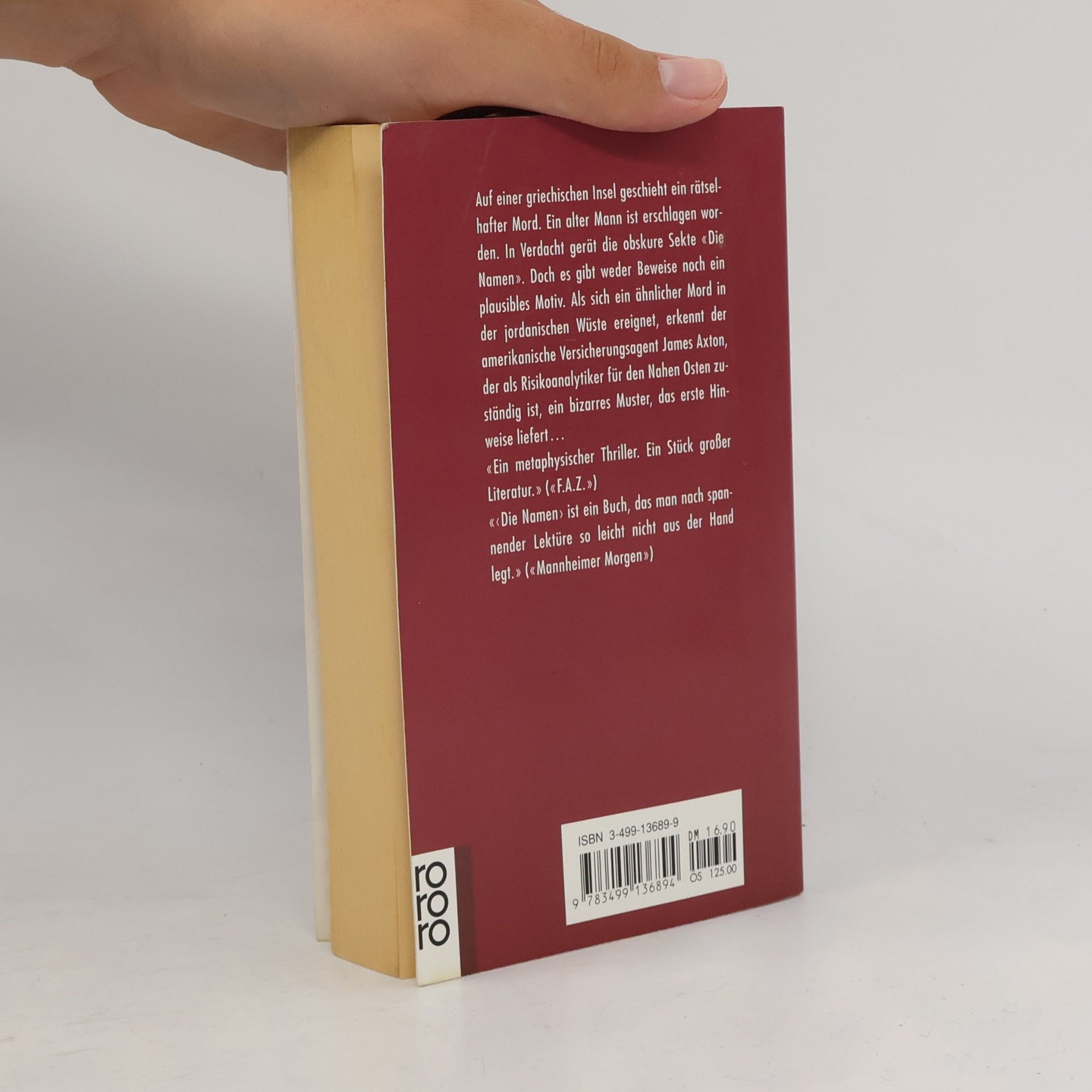 Don DeLillo Die Namen