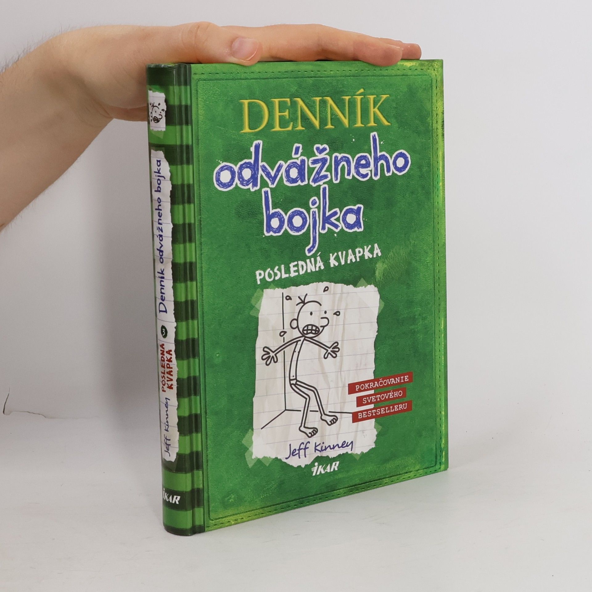 Jeff Kinney Denník odvážného bojka - Posledná kvapka