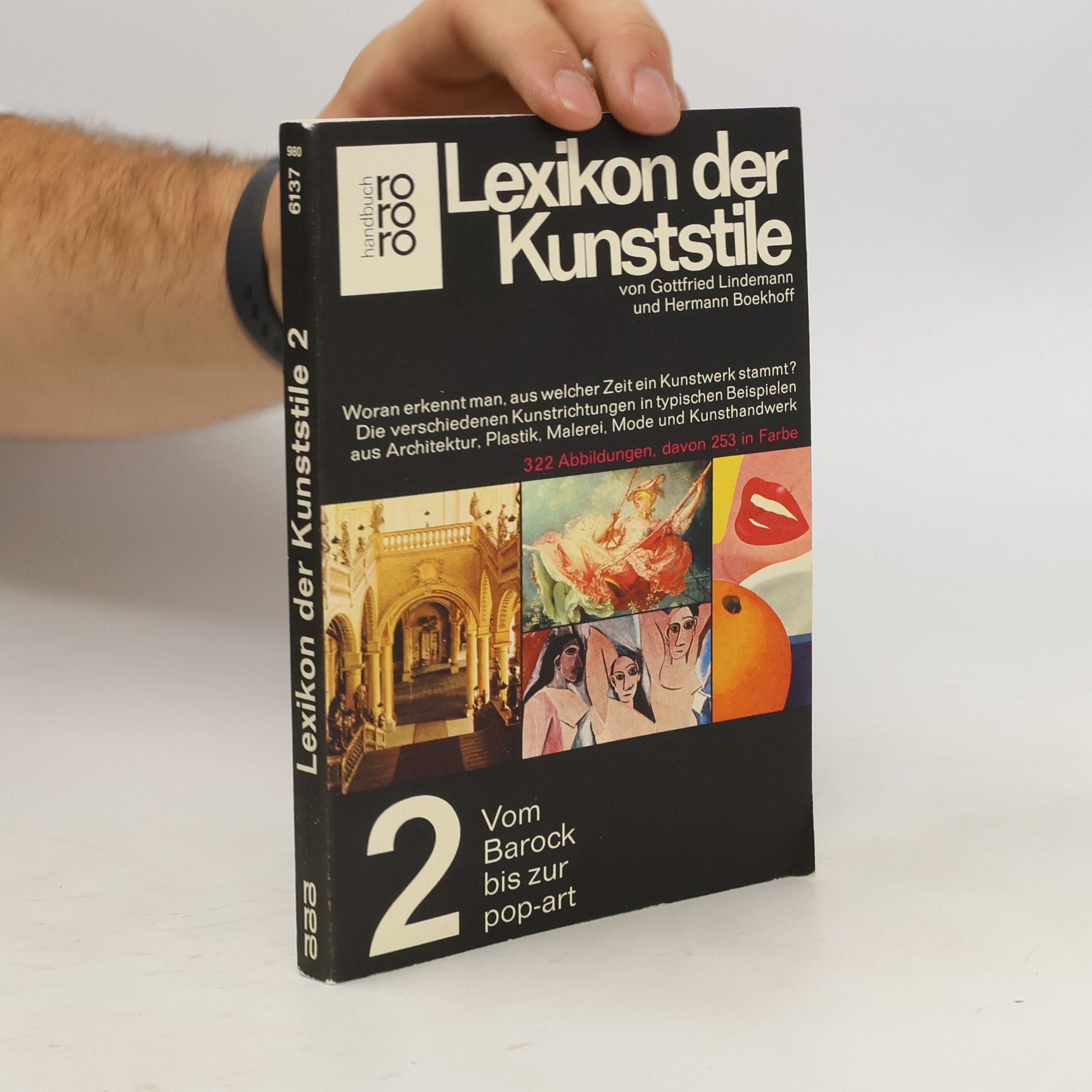 Gottfried Lindemann Lexikon der Kunststile. Band 2. Vom Barock bis zur Pop-art