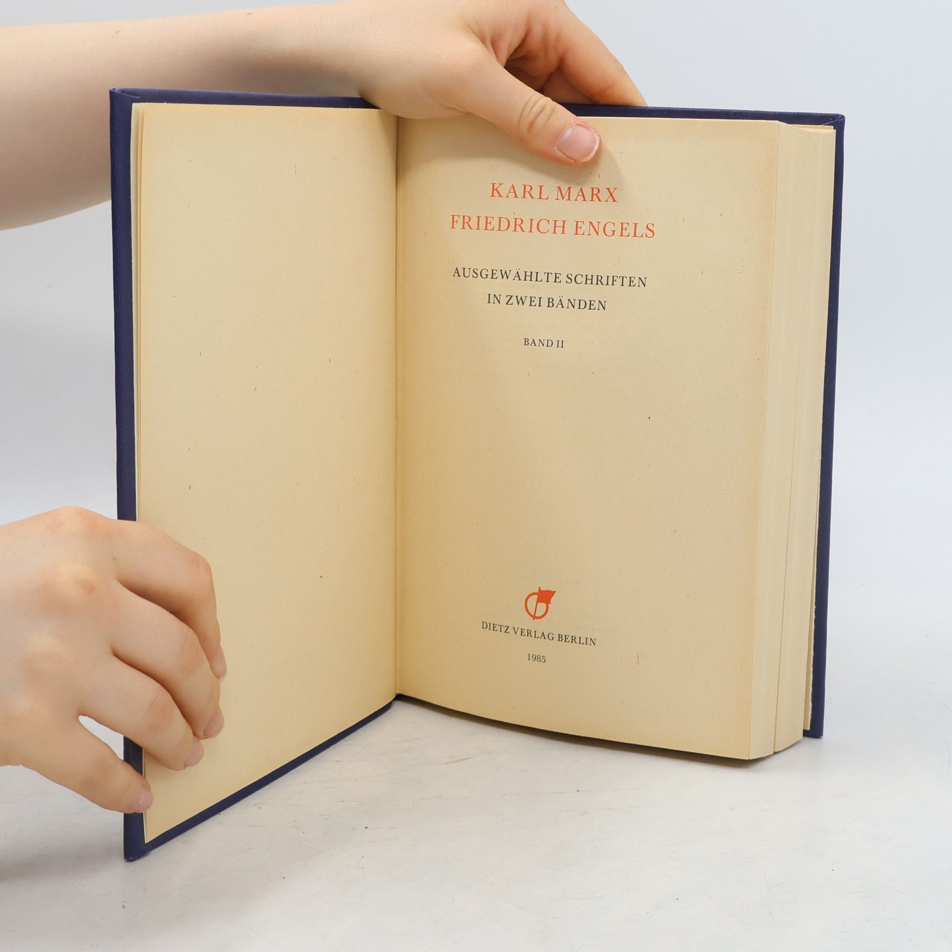 Karl Marx Ausgewählte schriften II