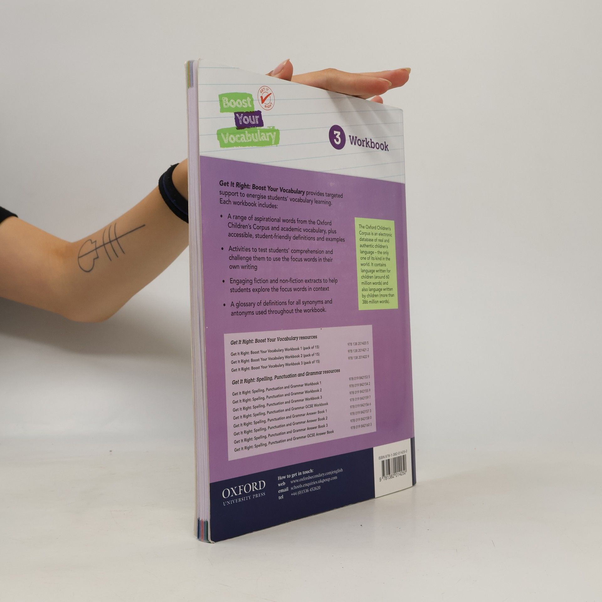 Helen Prince Get It Right: Boost Your Vocabulary Workbook 3