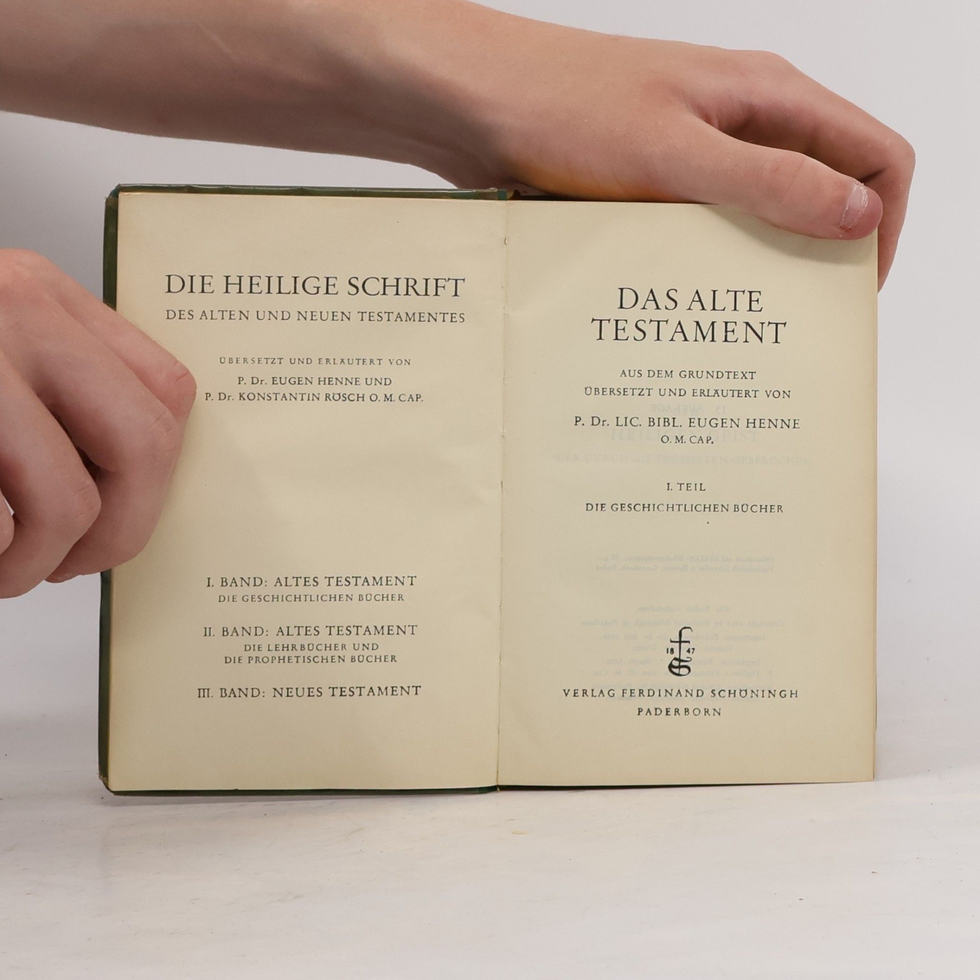 Autorenkollektiv Das Alte Testament. Erster Teil. Die geschichtlichen Bücher