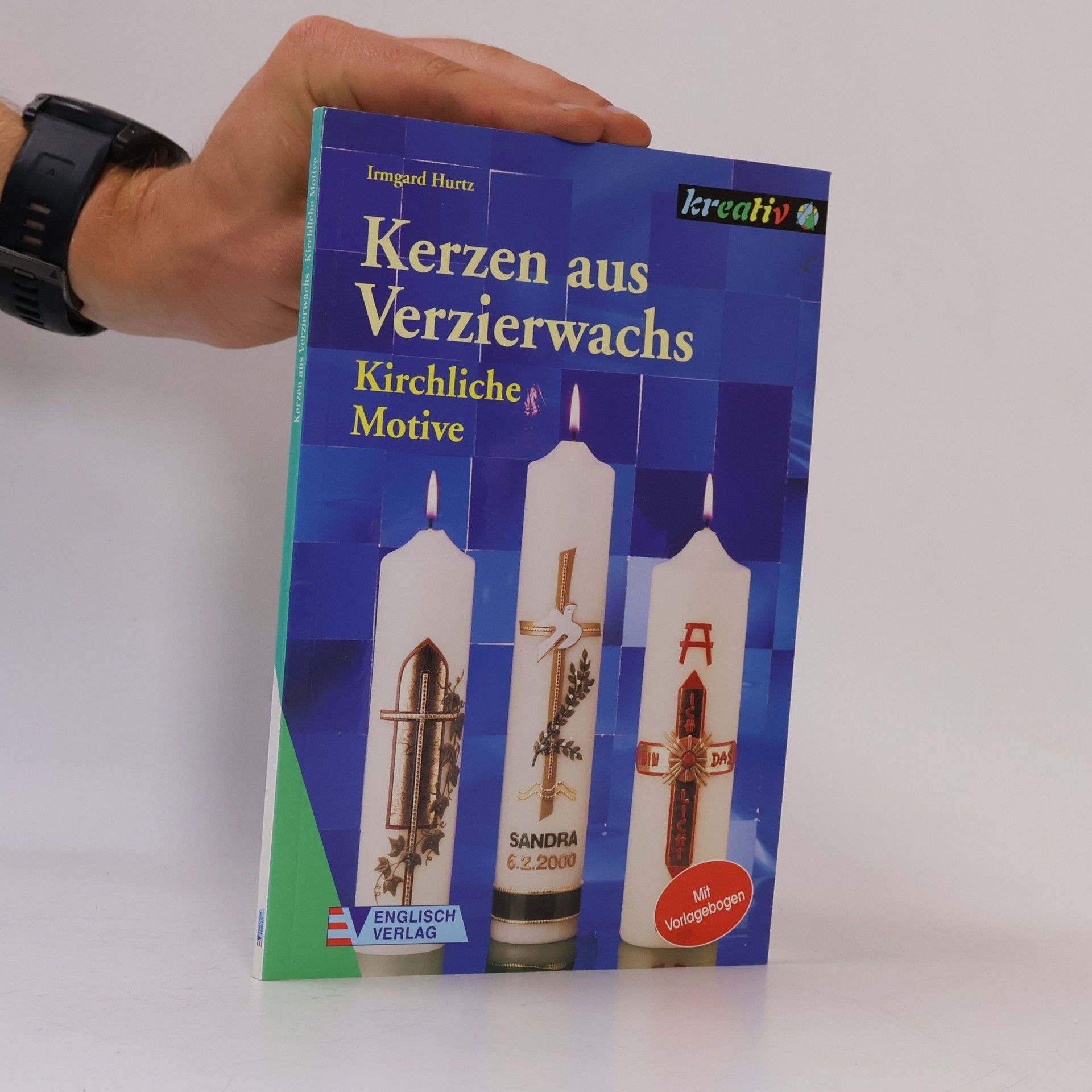 Irmgard Hurtz Kerzen aus Verzierwachs