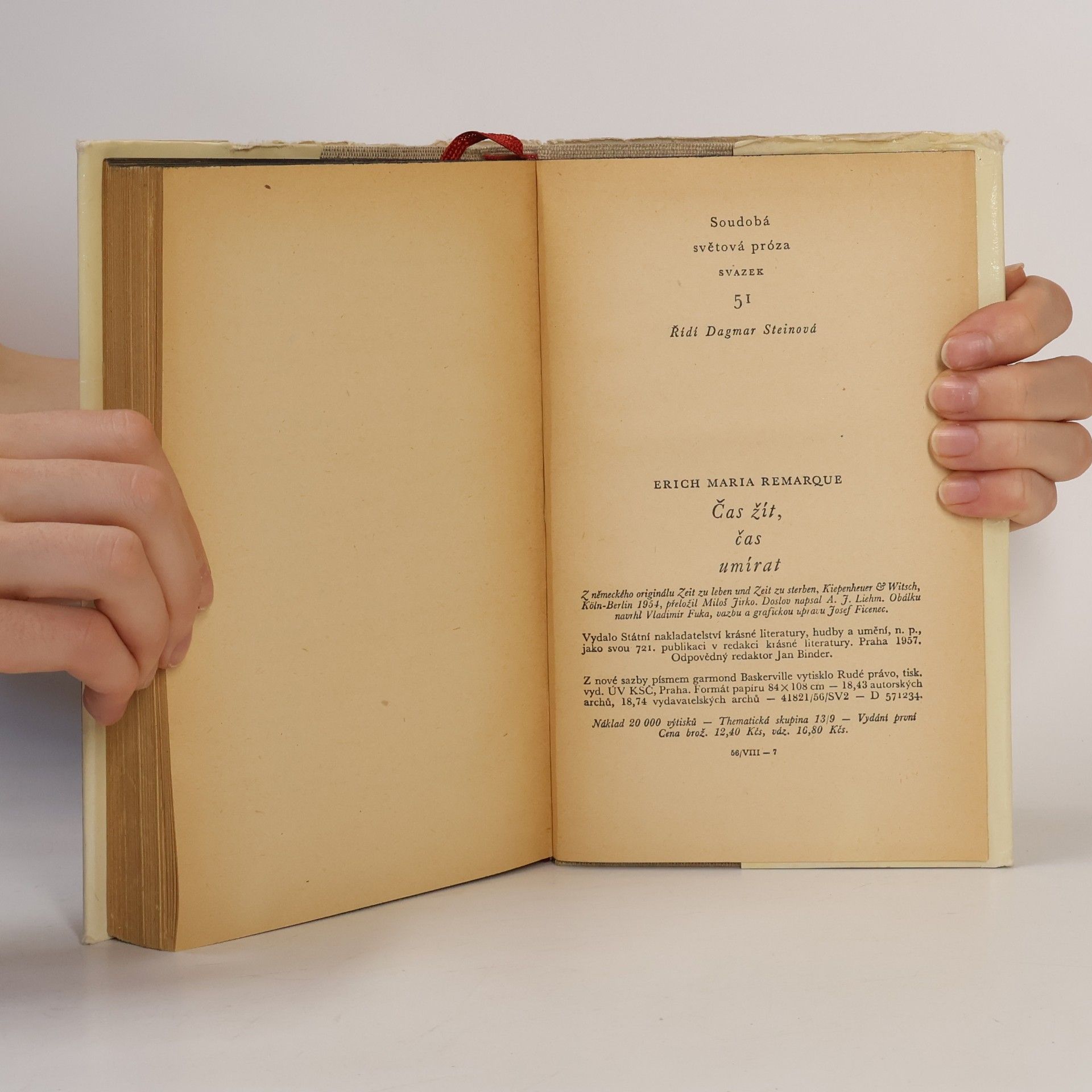 Erich Maria Remarque Čas žít, čas umírat