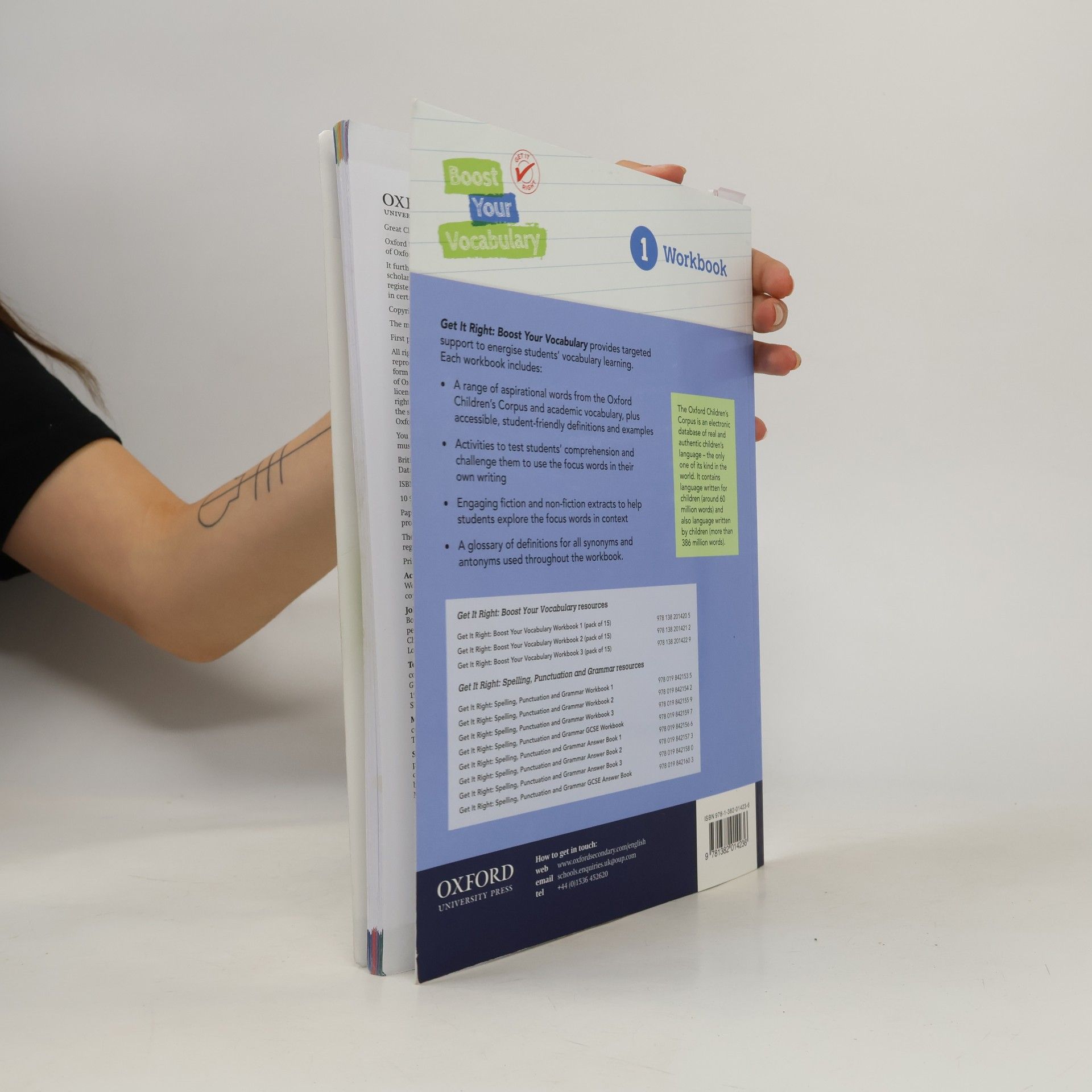 Helen Prince Get It Right: Boost Your Vocabulary Workbook 1