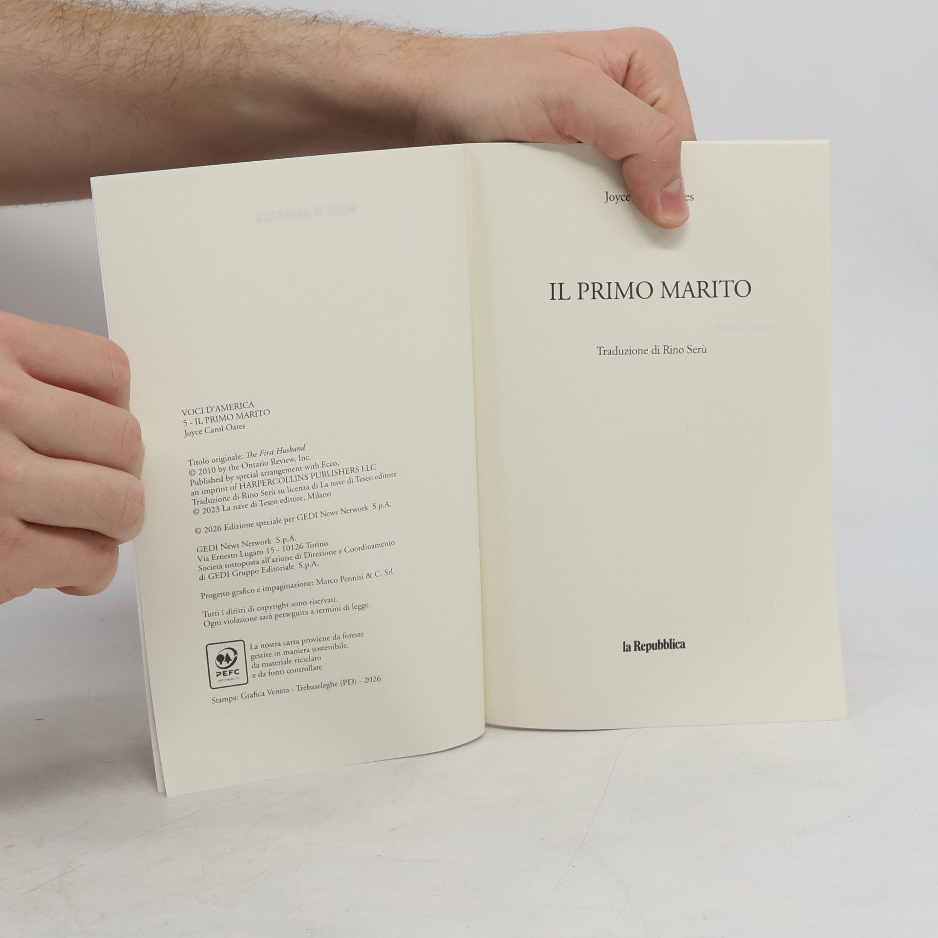 Joyce Carol Oates Il primo marito