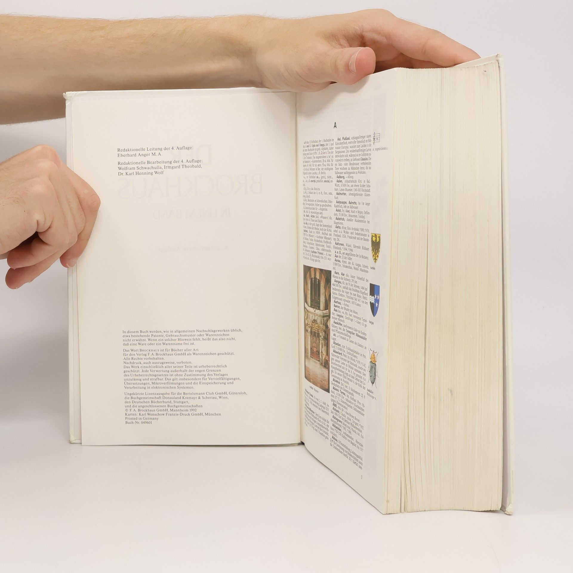 Wolfram Schwachulla Der Brockhaus in einem Band A-Z