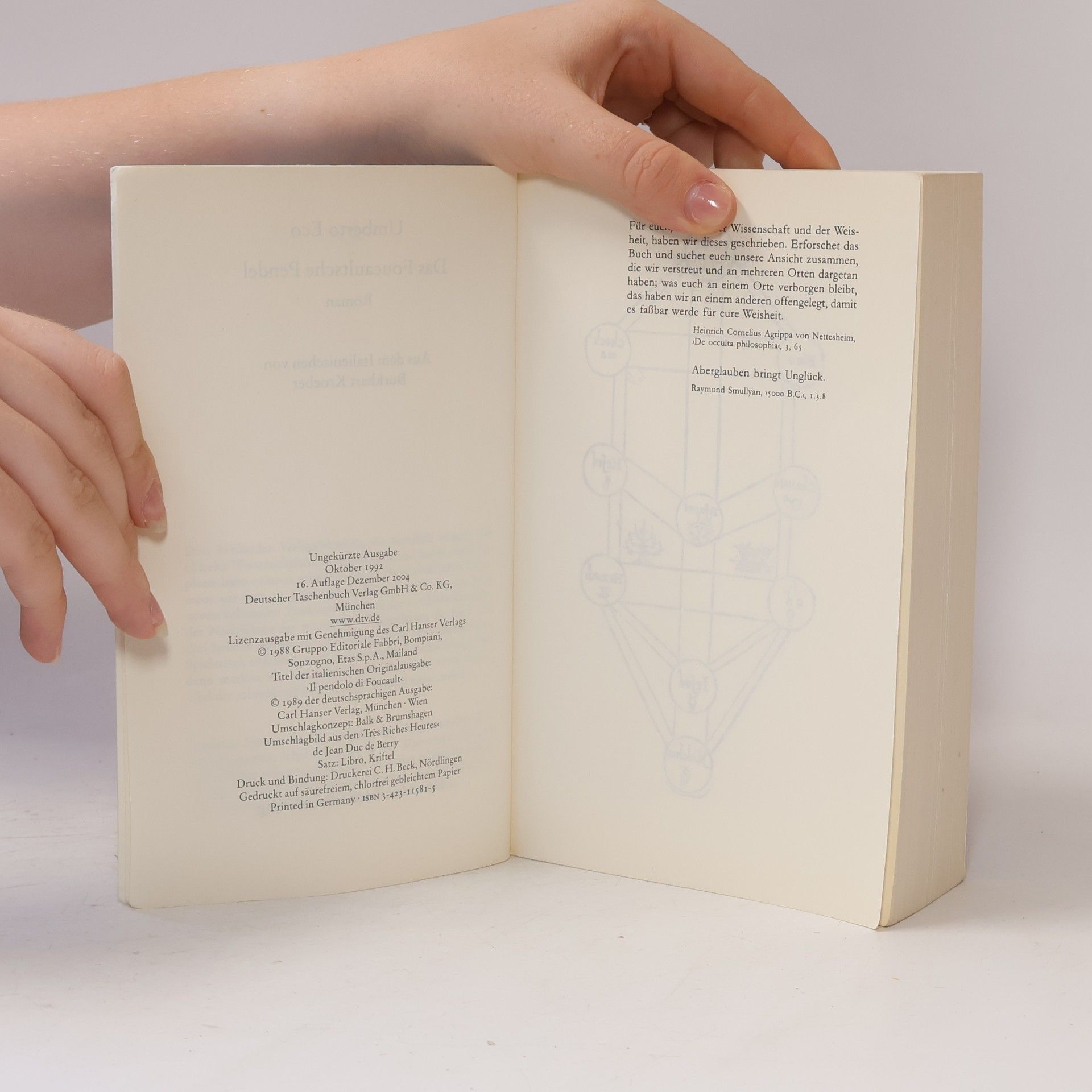 Umberto Eco Das Foucaultsche Pendel