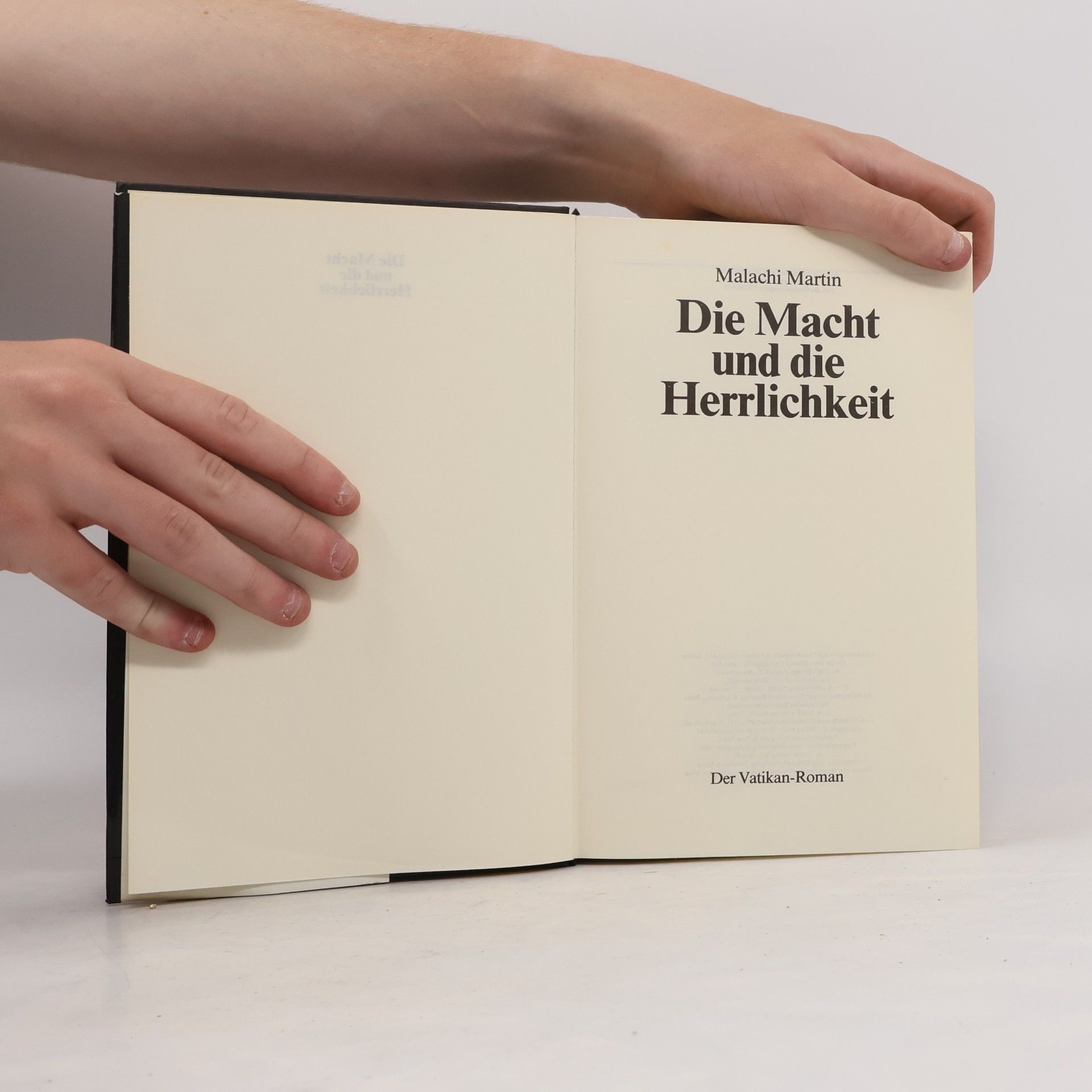 Malachi Martin Die Nacht und die Herrlichkeit