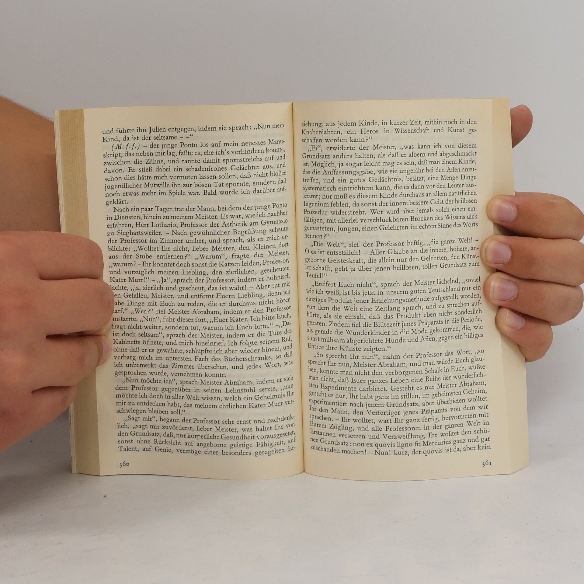 E. T. A. Hoffmann Die Elixiere des Teufels. Lebens-Ansichten des Katers Murr