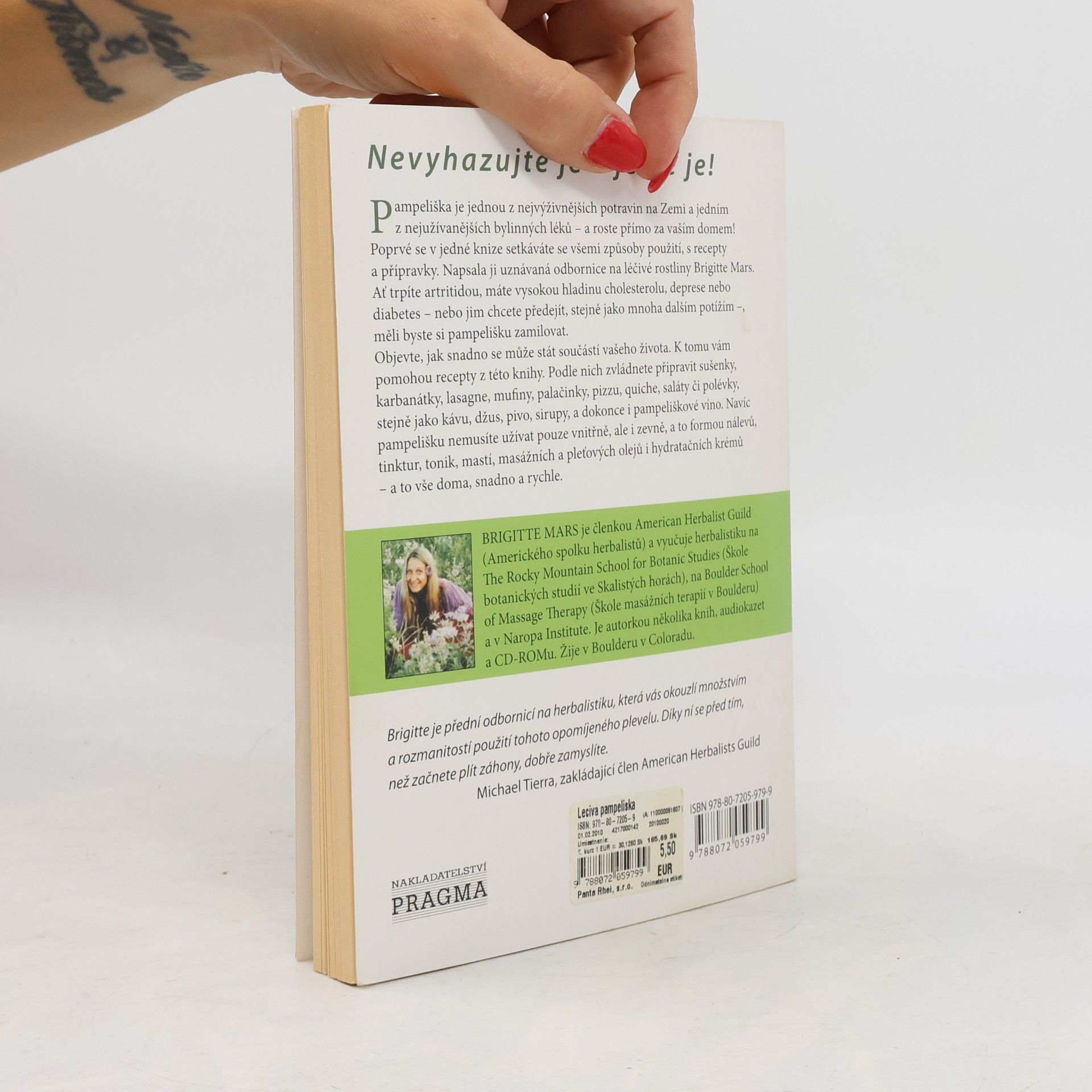 Brigitte Mars Léčivá pampeliška : léky a receptury pro detoxikaci, výživu, stimulaci