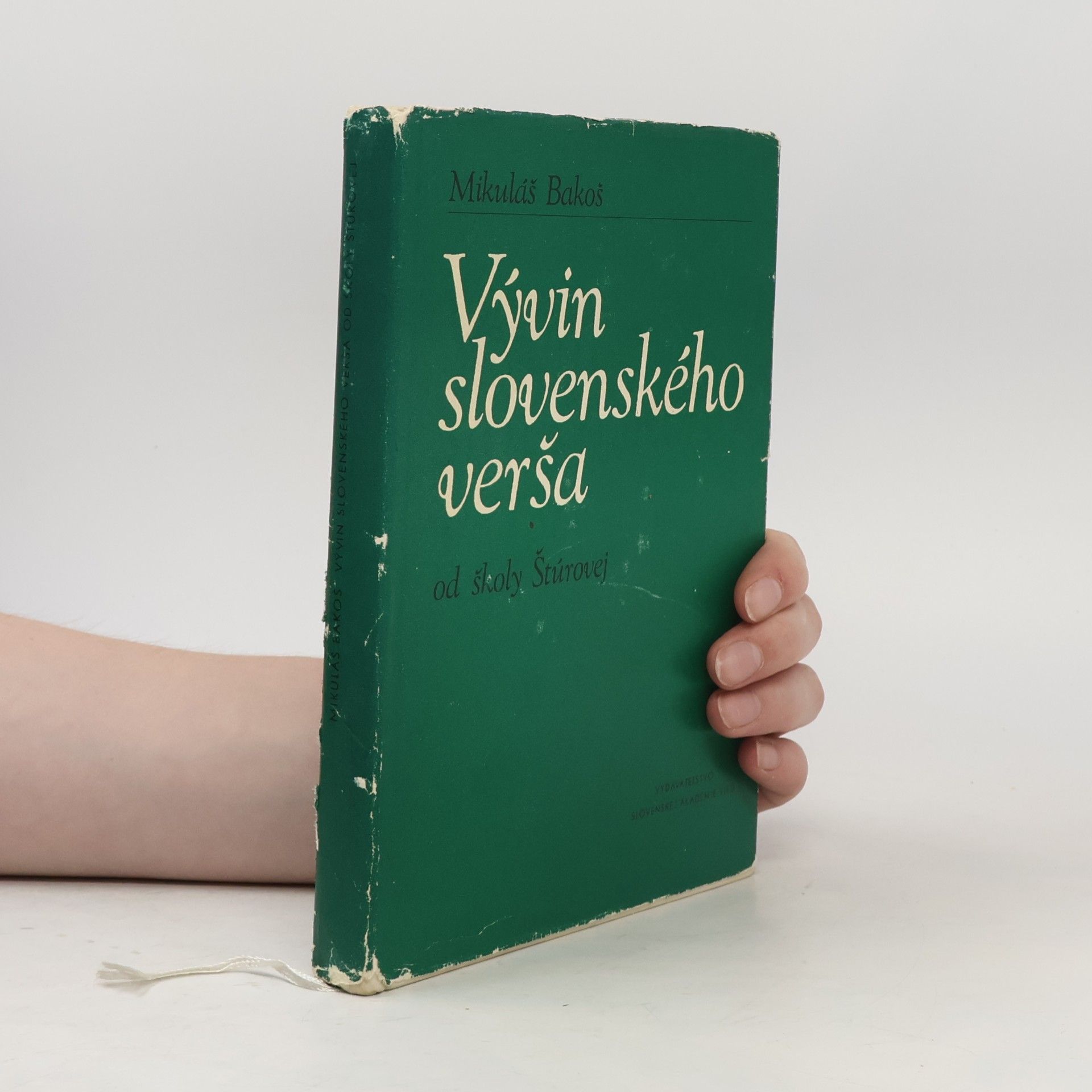 Mikuláš Bakoš Vývin slovenského verša