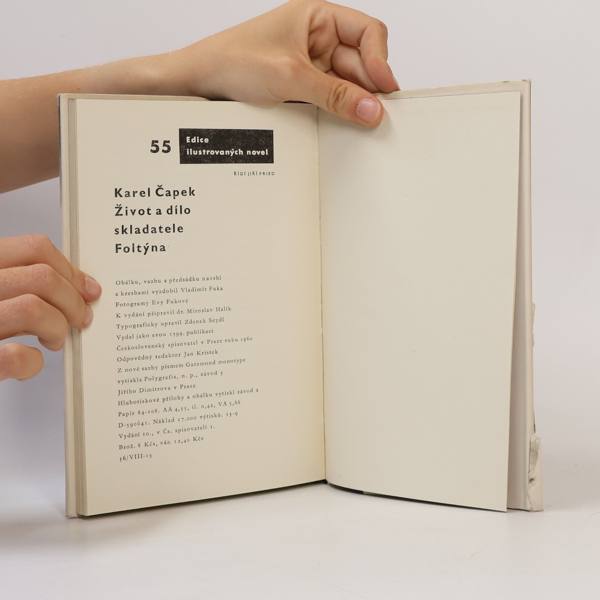 Karel Čapek Život a dílo skladatele Foltýna