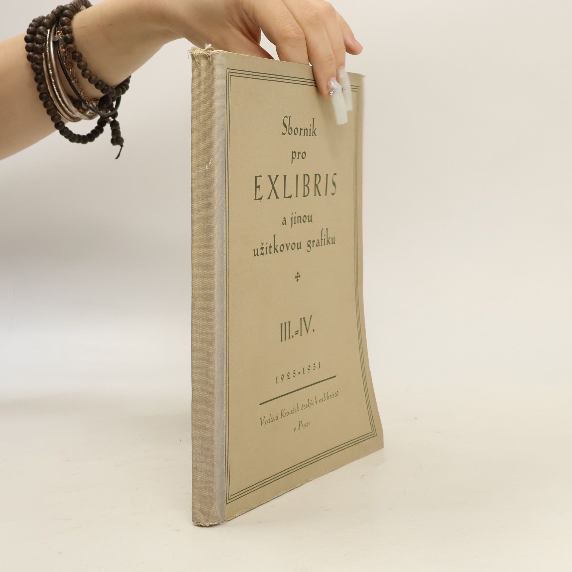 kolektiv Sborník pro exlibris a jinou užitkovou grafiku III.-IV.