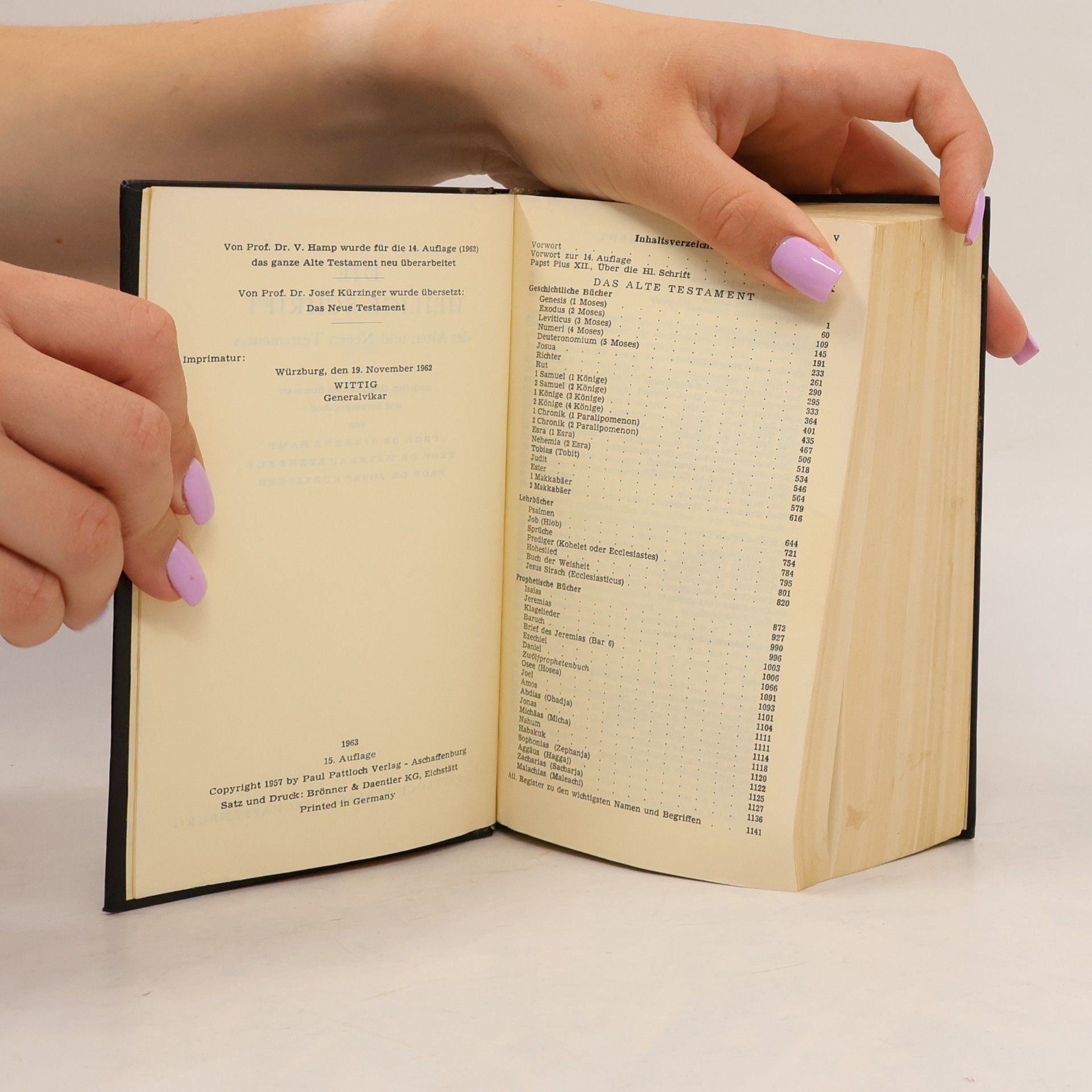 Kolektiv autorů Die heilige Schrift