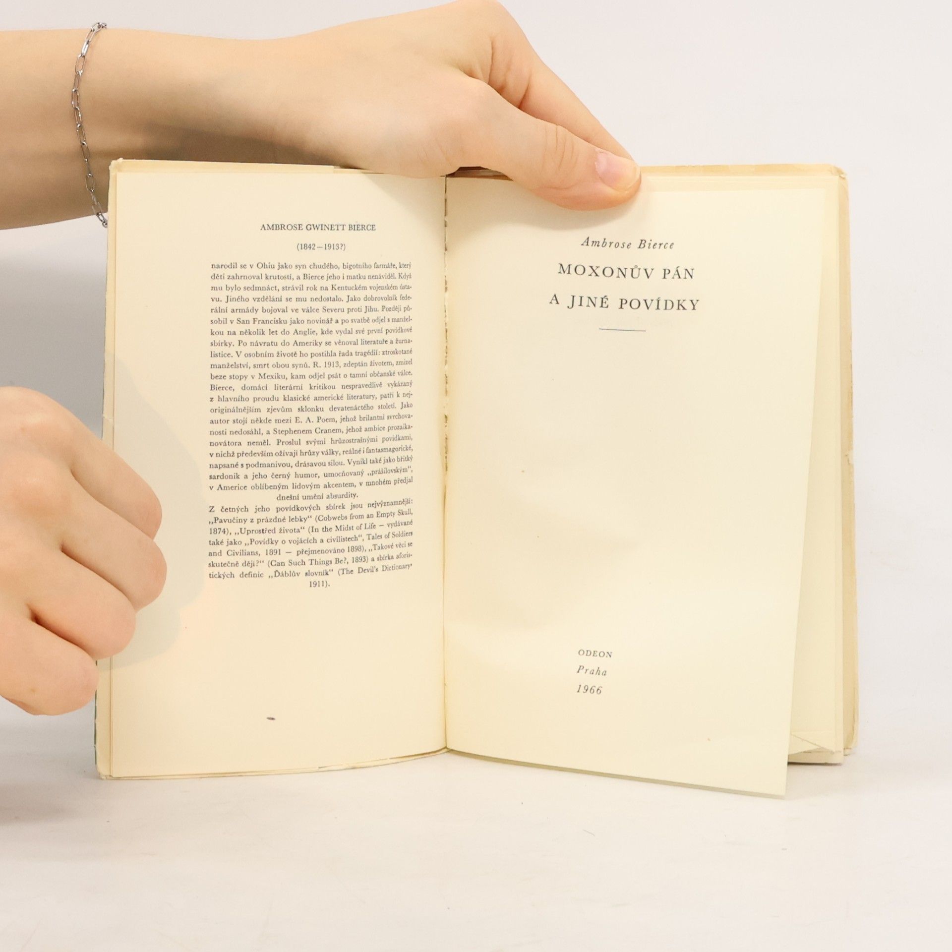Ambrose Bierce Moxonův pán a jiné povídky
