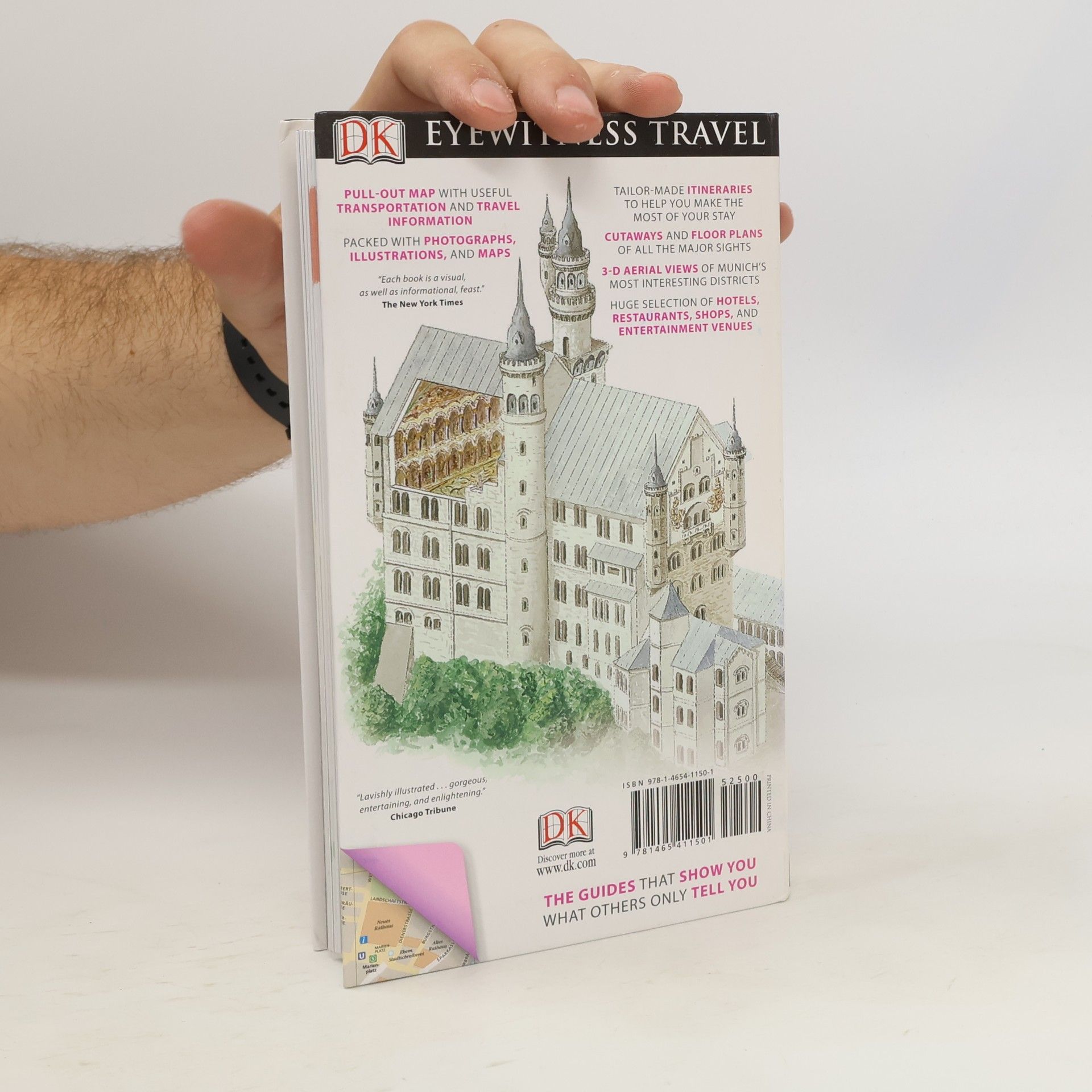 Katarzyna Michalska DK Eyewitness Travel Guides: Munich & the Bavarian Alps: Pull-Out Map: More Than 800 Photographs, Illustrations & Maps