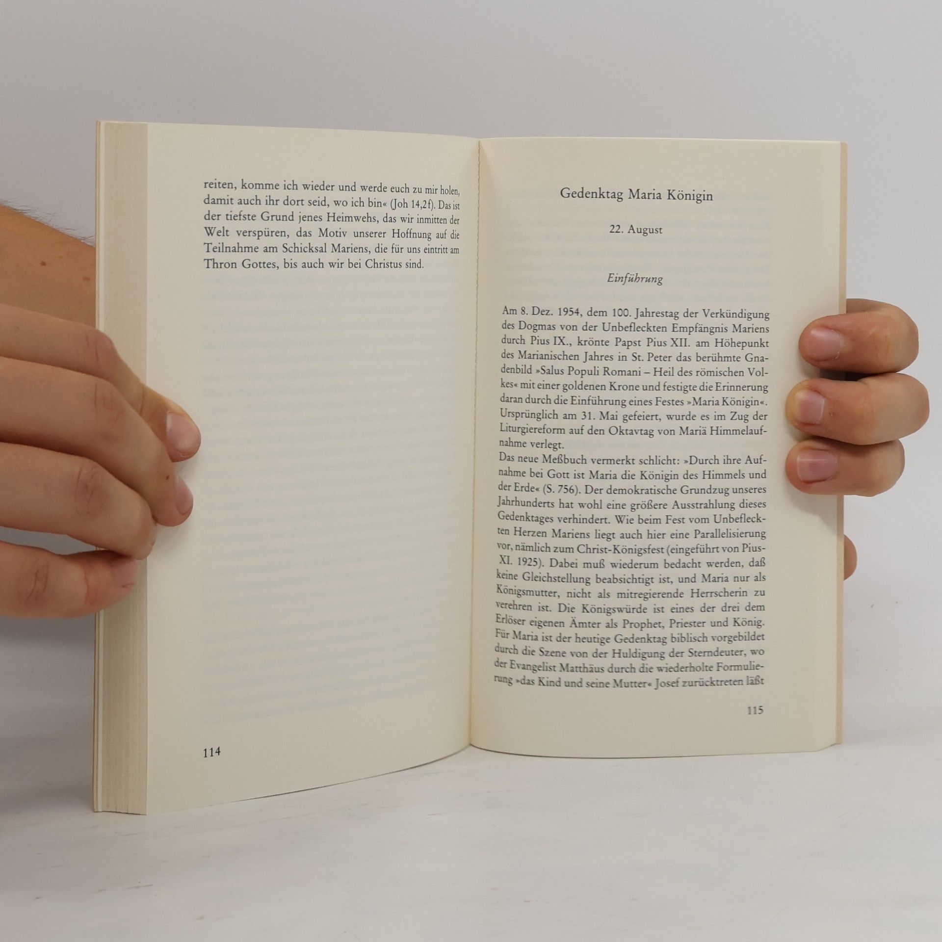 Georg Söll Pustet's kleine Predigtreihe: Ursache unserer Freude