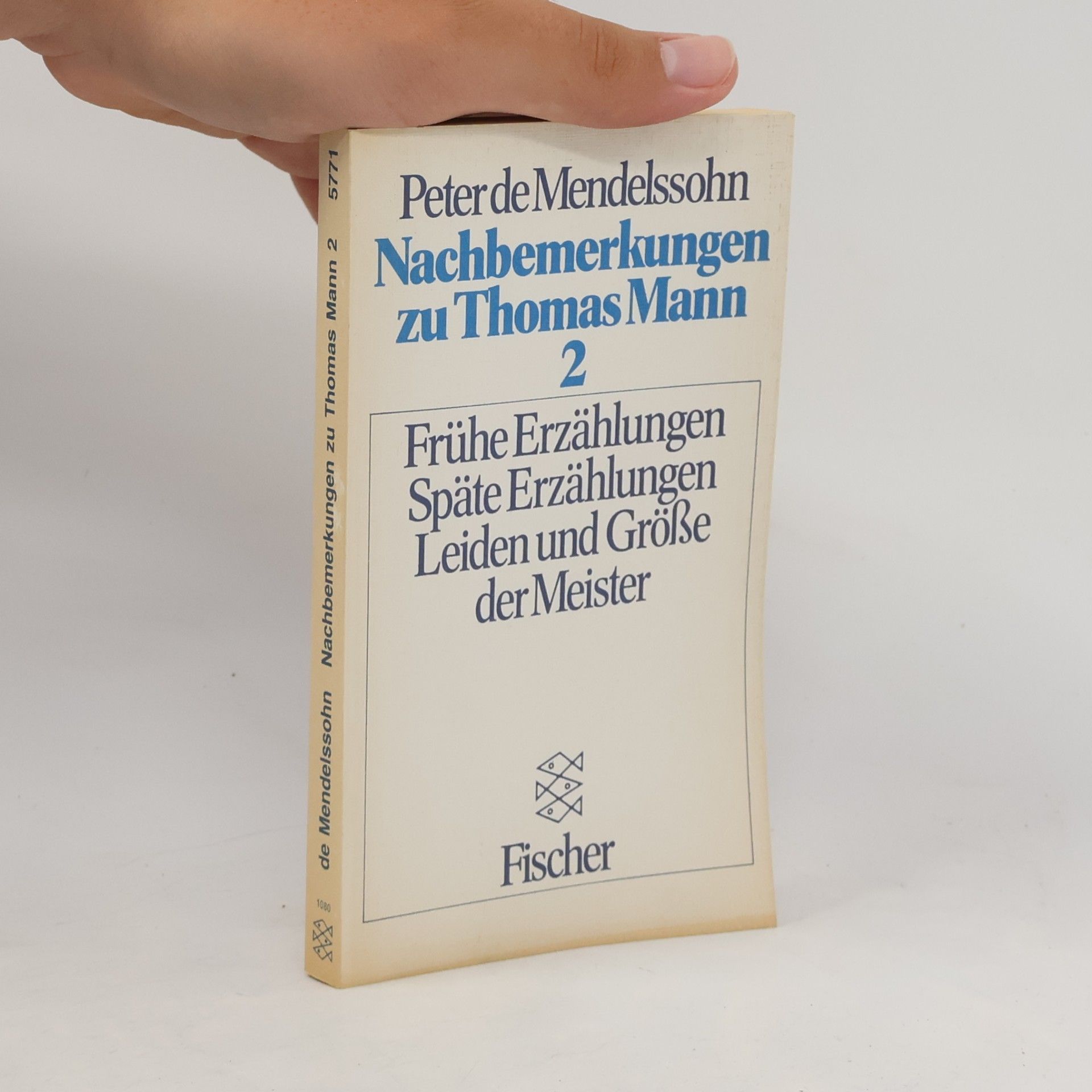 Nachbemerkungen zu Thomas Mann 2