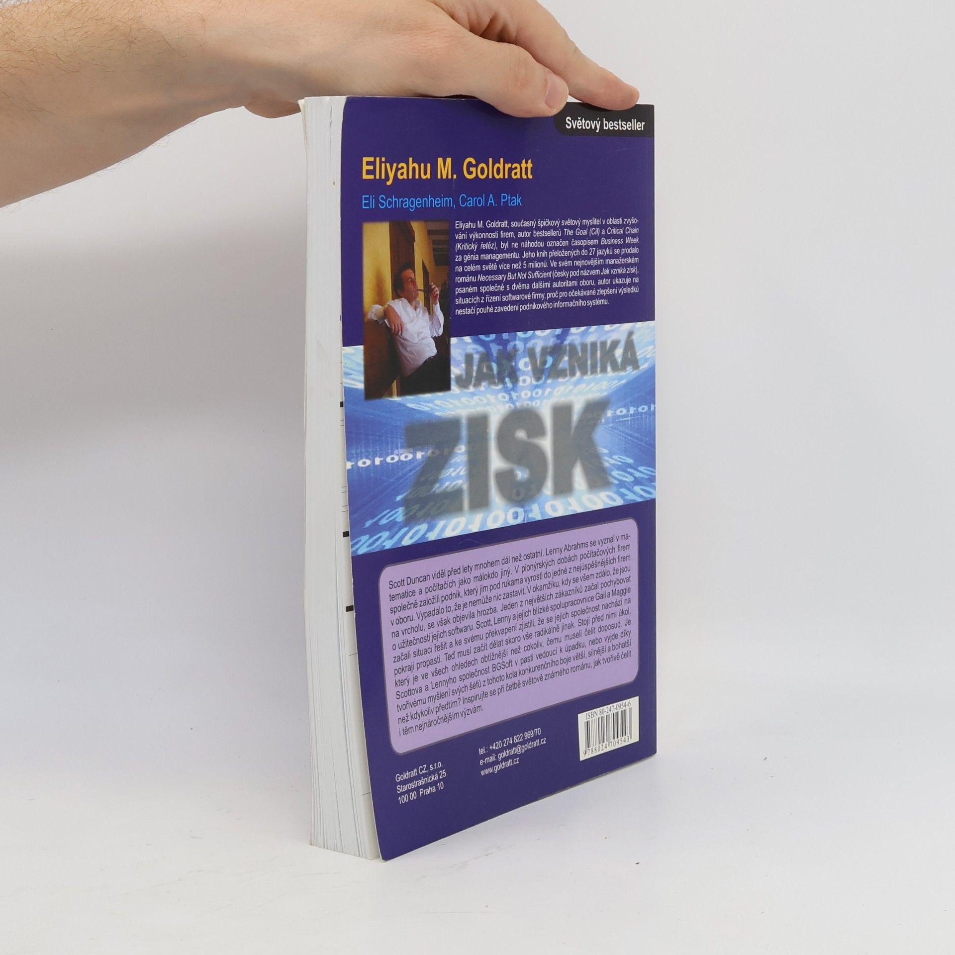 Eliyahu M. Goldratt Jak vzniká zisk