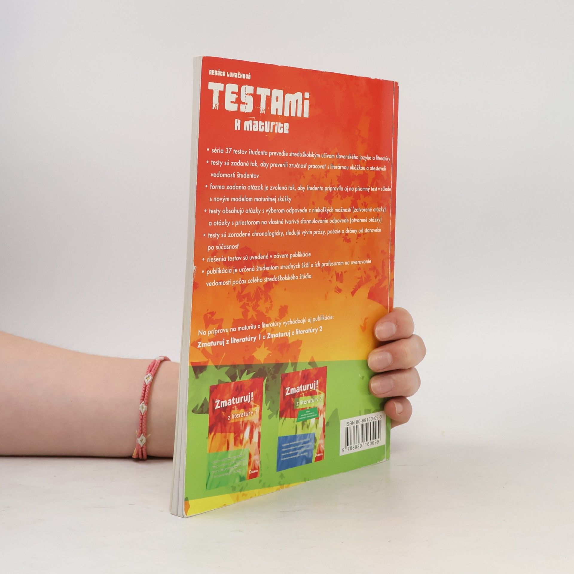 Renáta Lukačová Testami k maturite