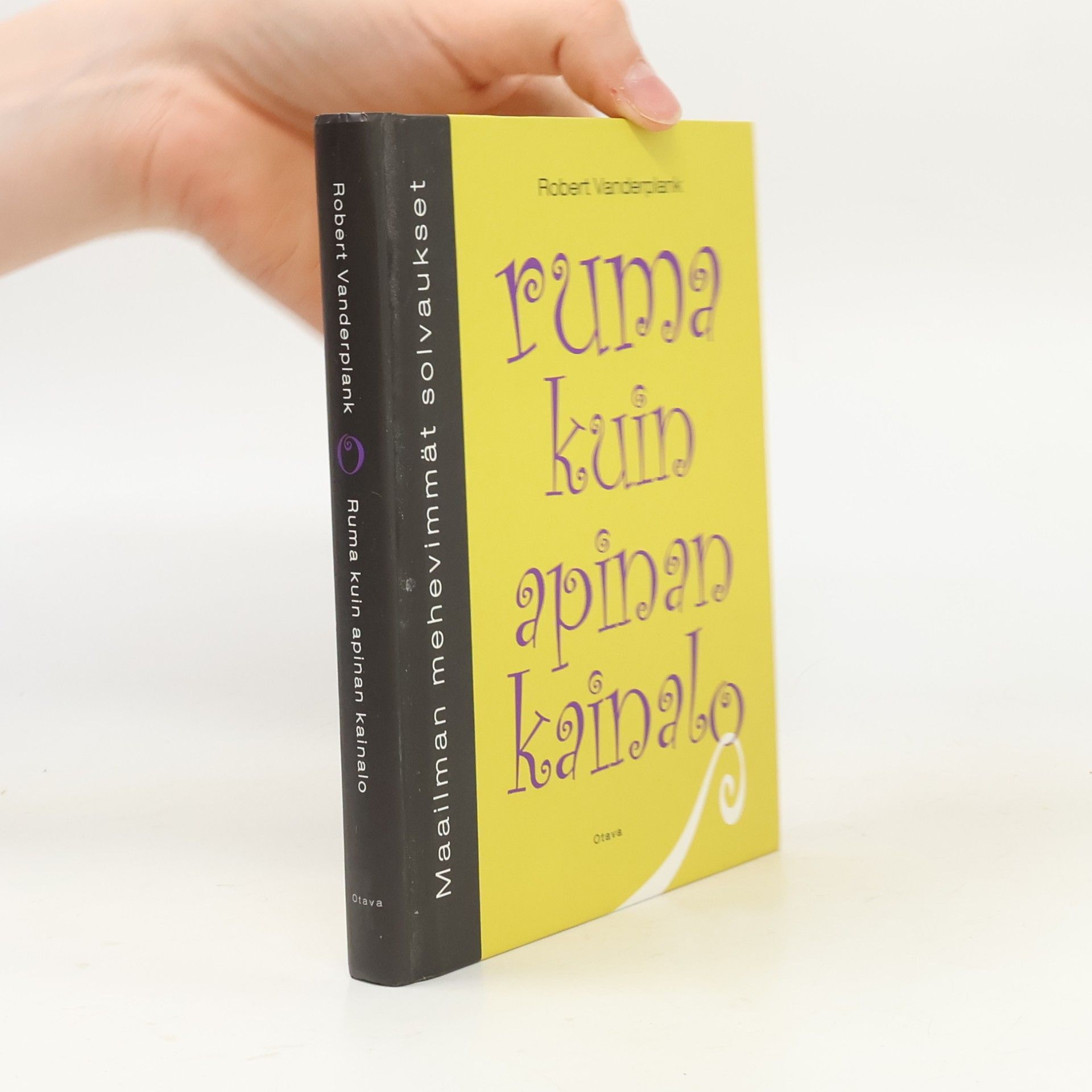 Robert Vanderplank Ruma kuin apinan kainalo