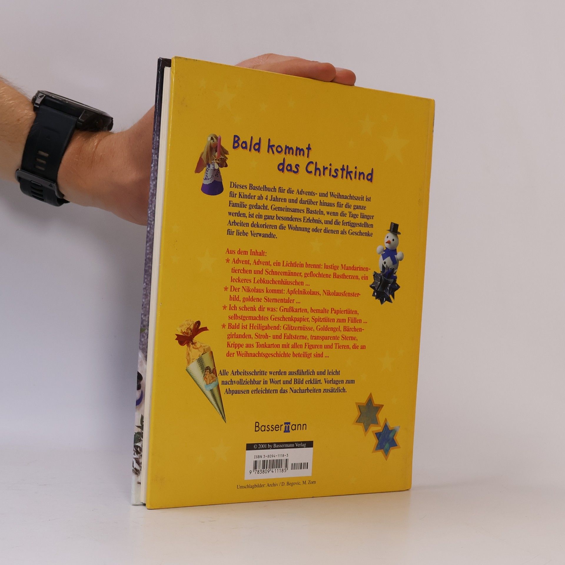 Weihnachtsbastelbuch für Kinder