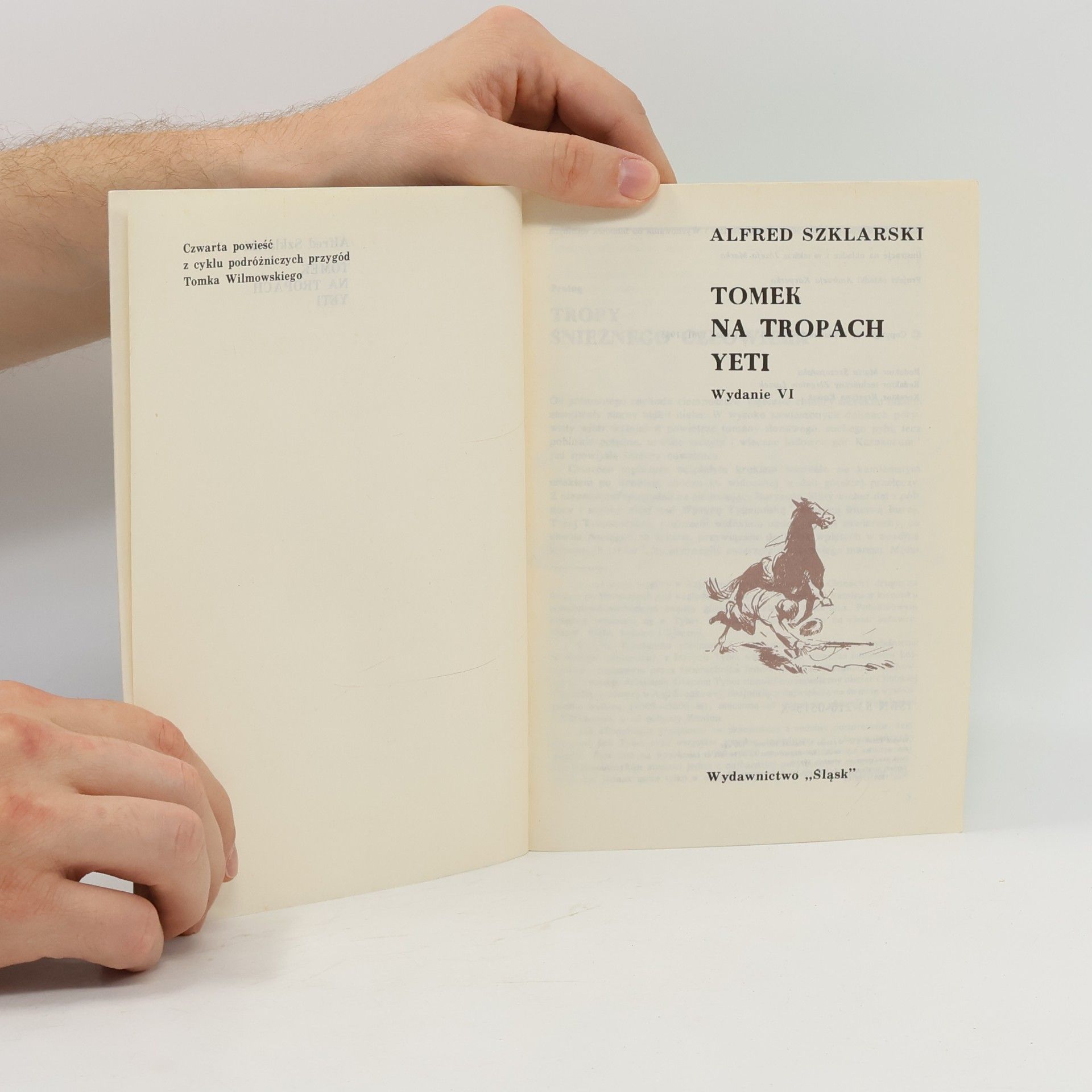 Alfred Szklarski Tomek na tropach Yeti