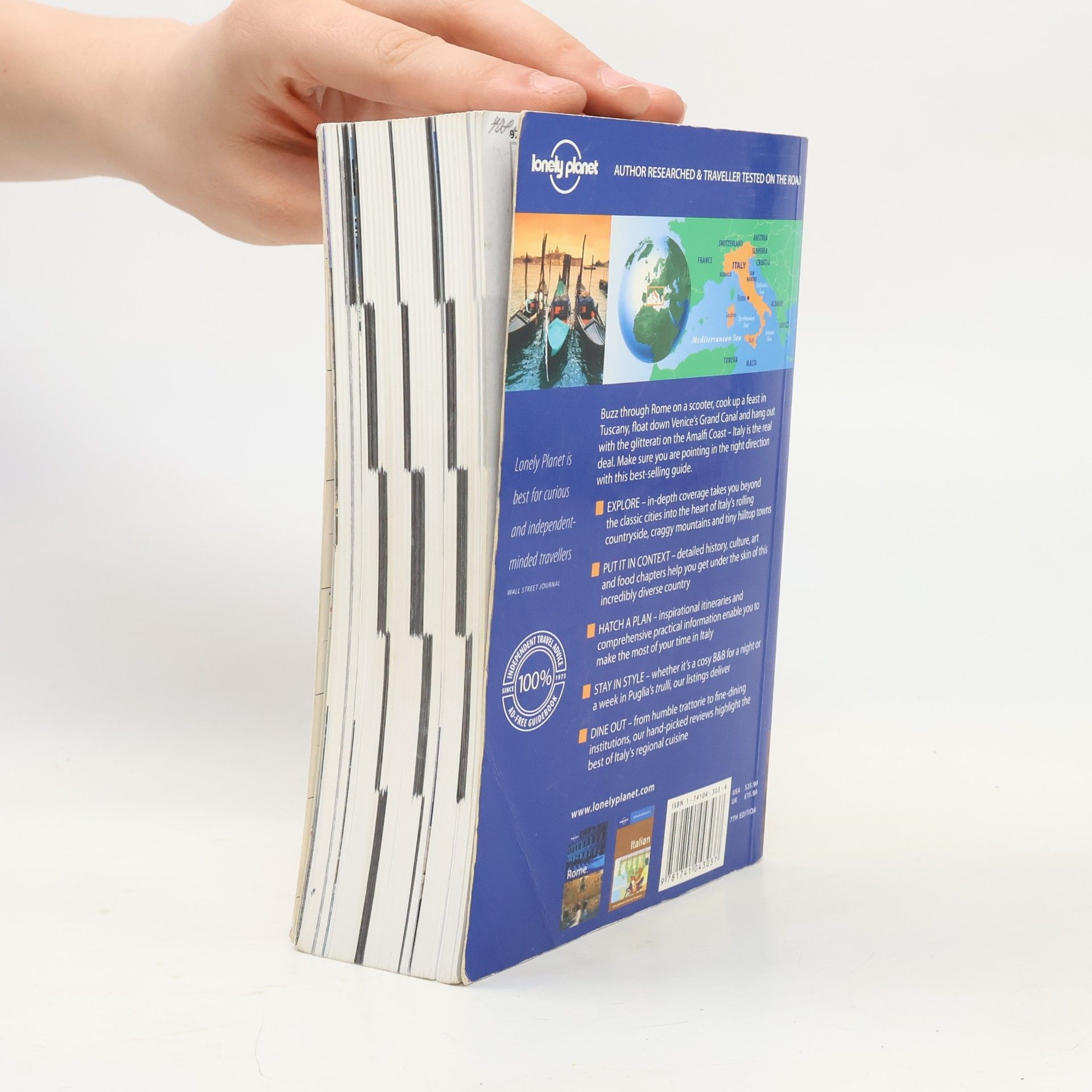Damien Simonis Lonely Planet guide to Italy