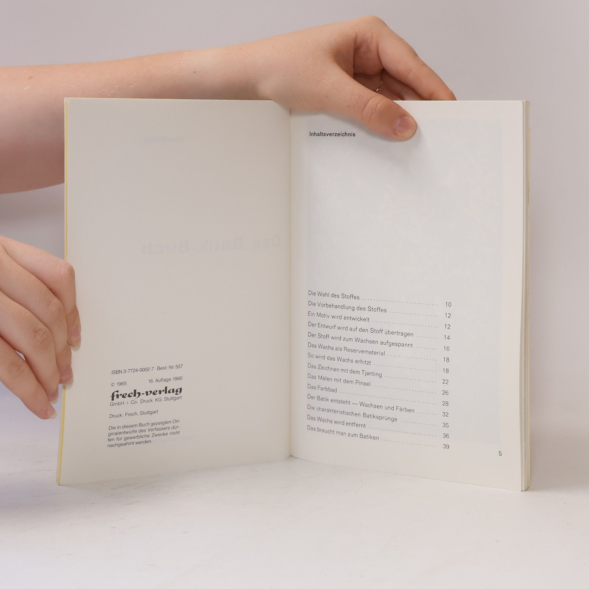 Ernst Mühling Das Batik-Buch