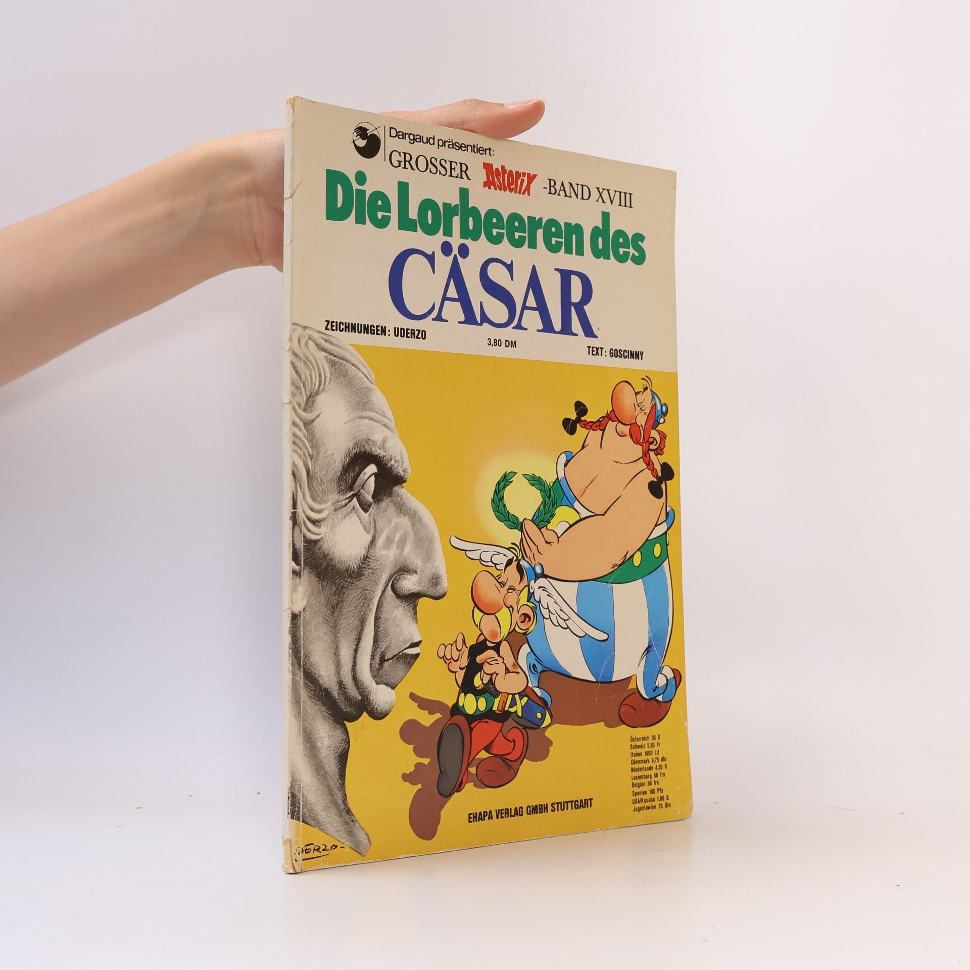 René Goscinny Die Lorbeeren des Cäsar