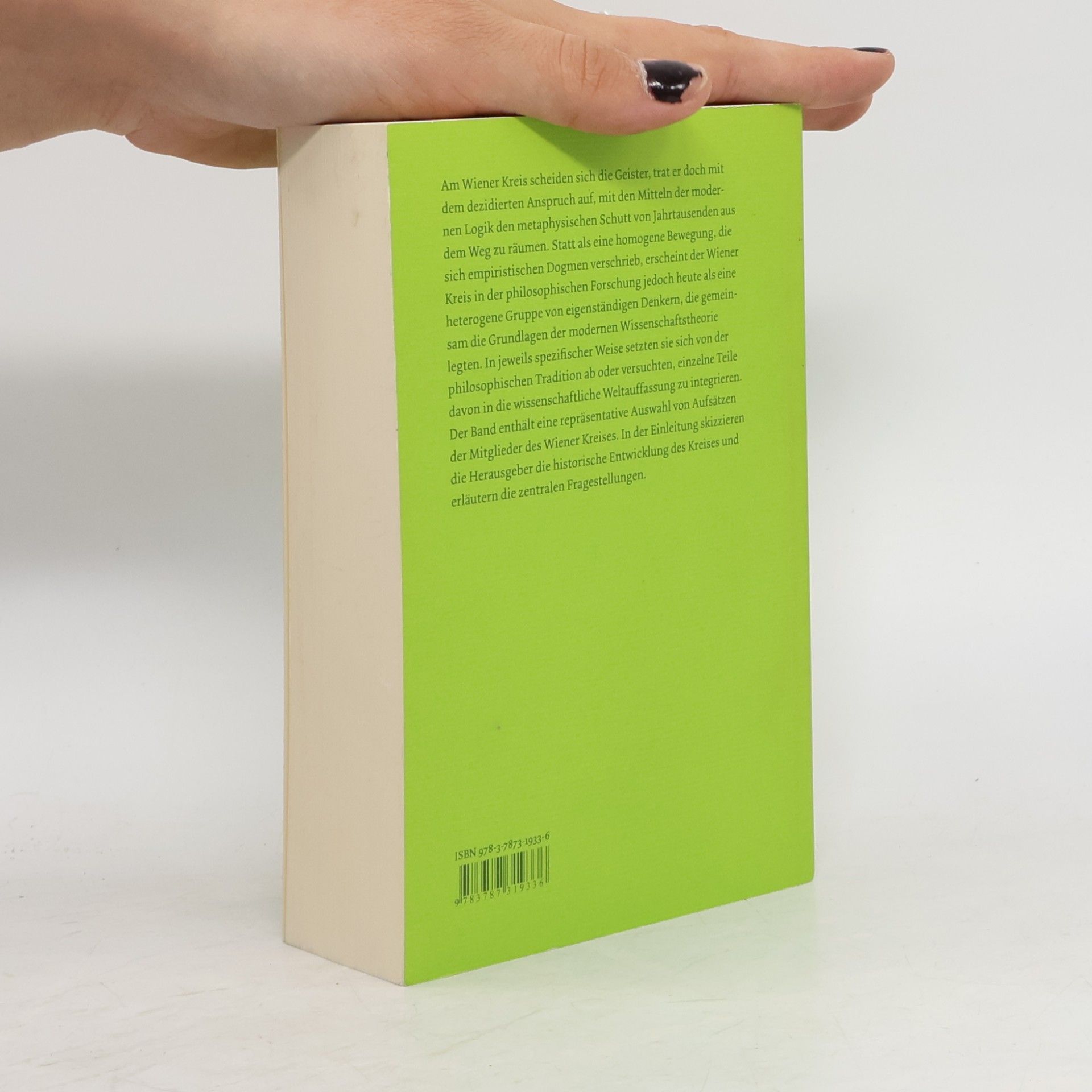 Michael Stöltzner Philosophische Bibliothek - 577: Wiener Kreis