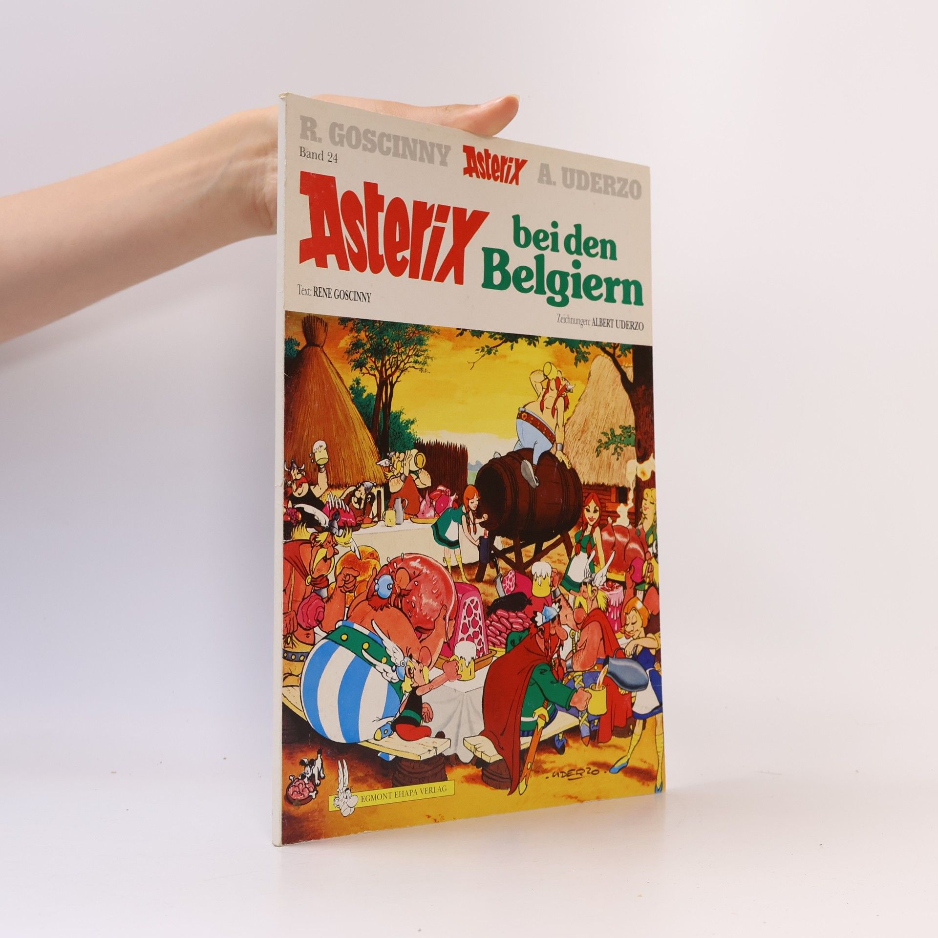 René Goscinny Asterix bei den Belgiern