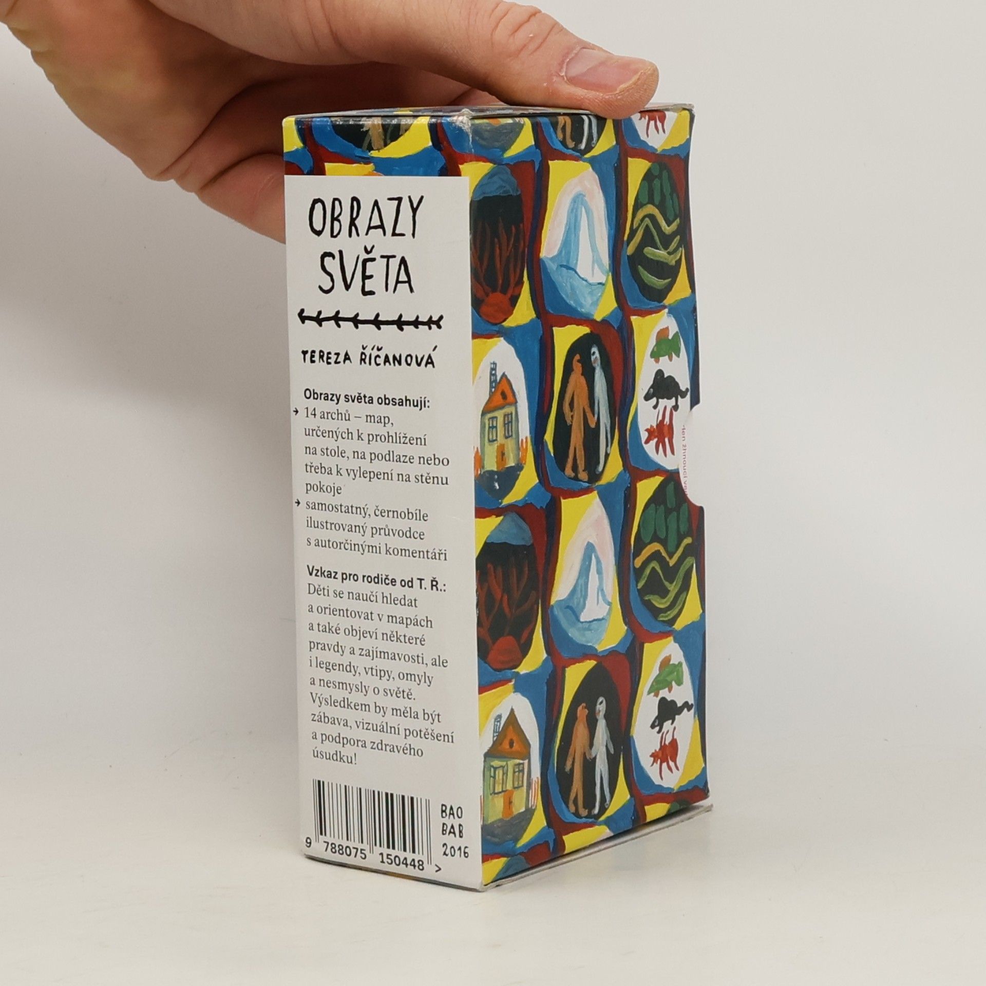 Tereza Říčanová Průvodce obrazy světa (kompletní set 14 map)