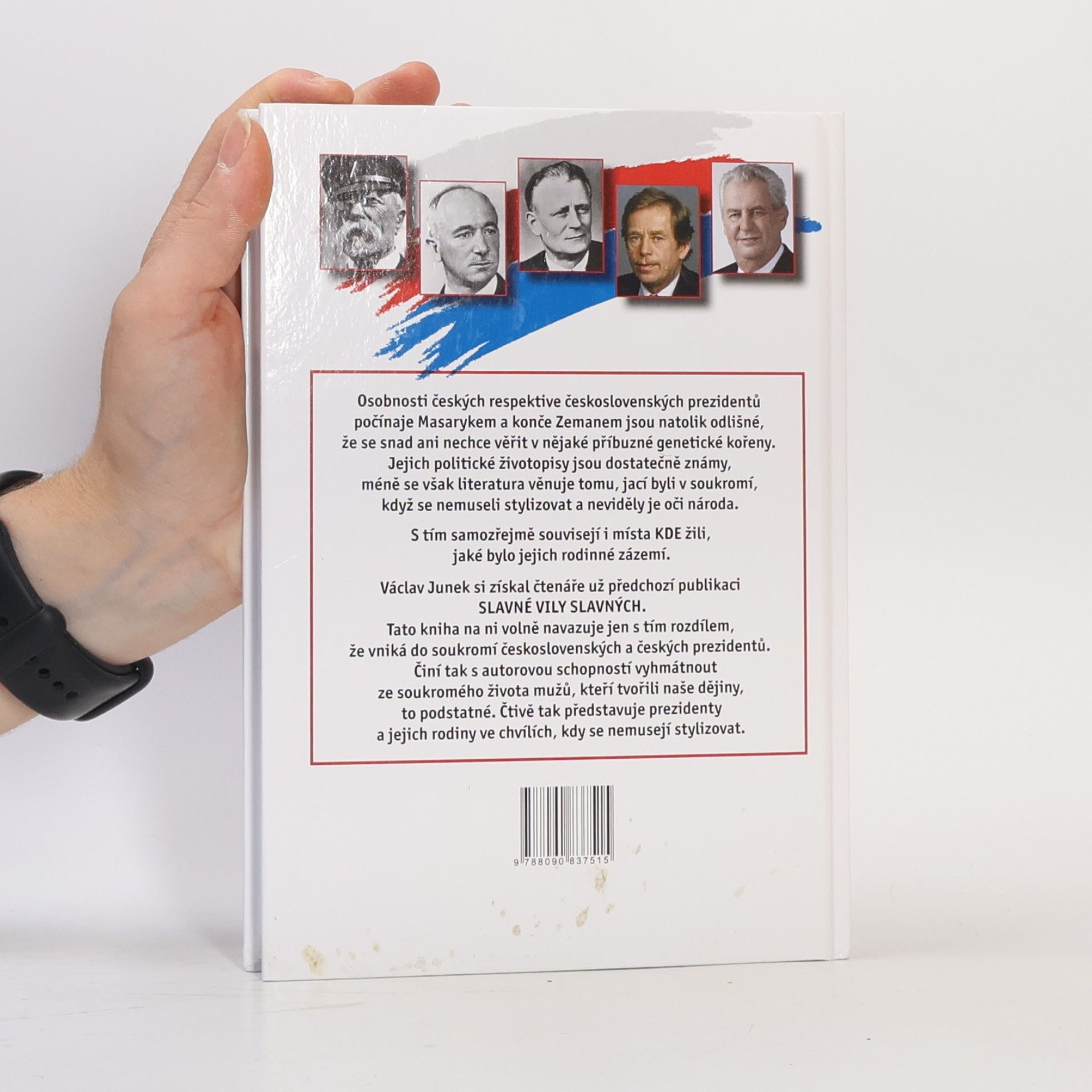 Václav Junek Slavné vily českých prezidentů
