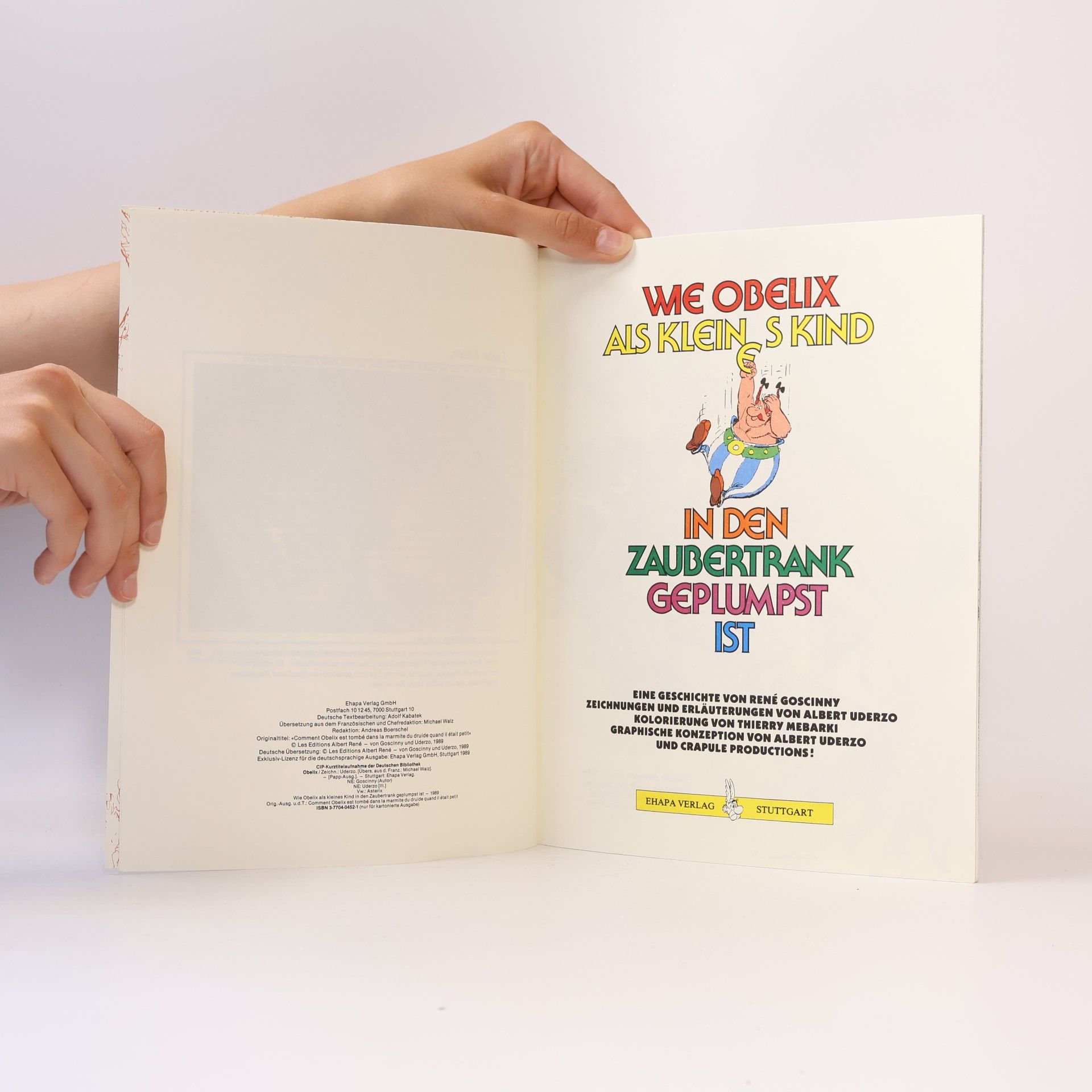 Kolektiv autorů Wie Obelix als kleines Kind in den Zaubertrank geplumpst ist