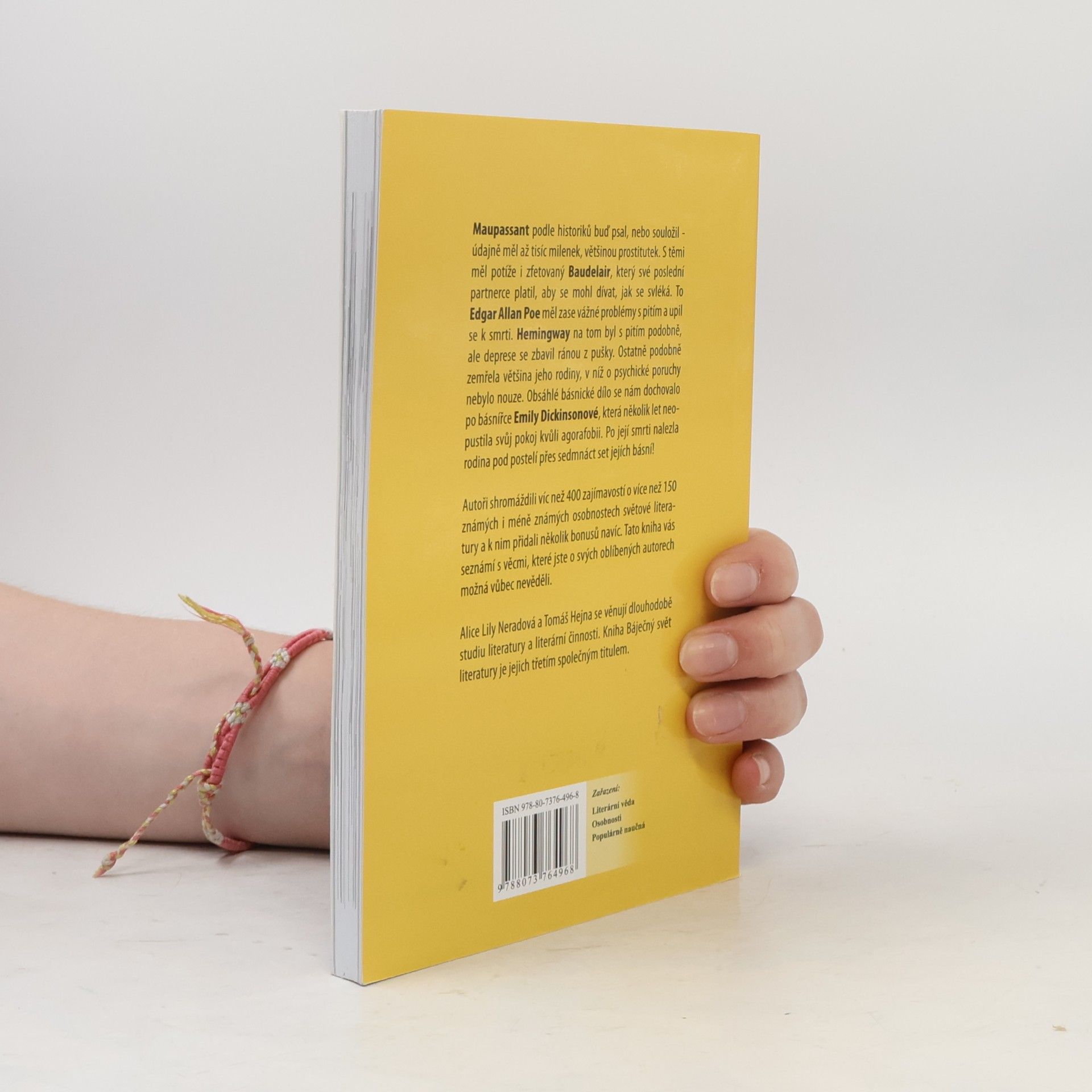 Tomáš Hejna Báječný svět literatury - Drby, klepy a aféry světových