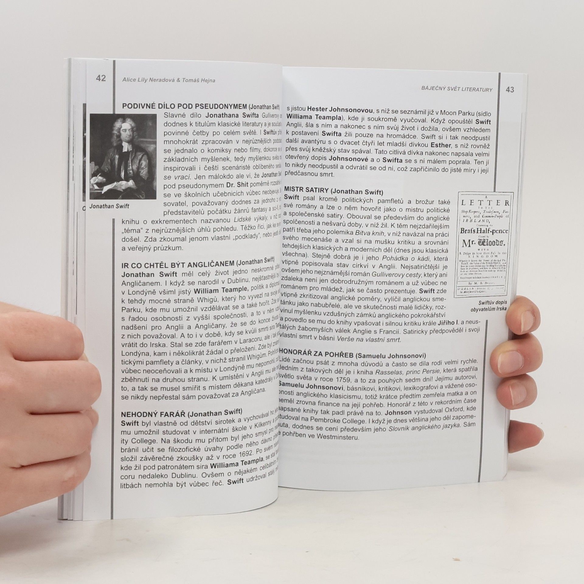 Tomáš Hejna Báječný svět literatury - Drby, klepy a aféry světových