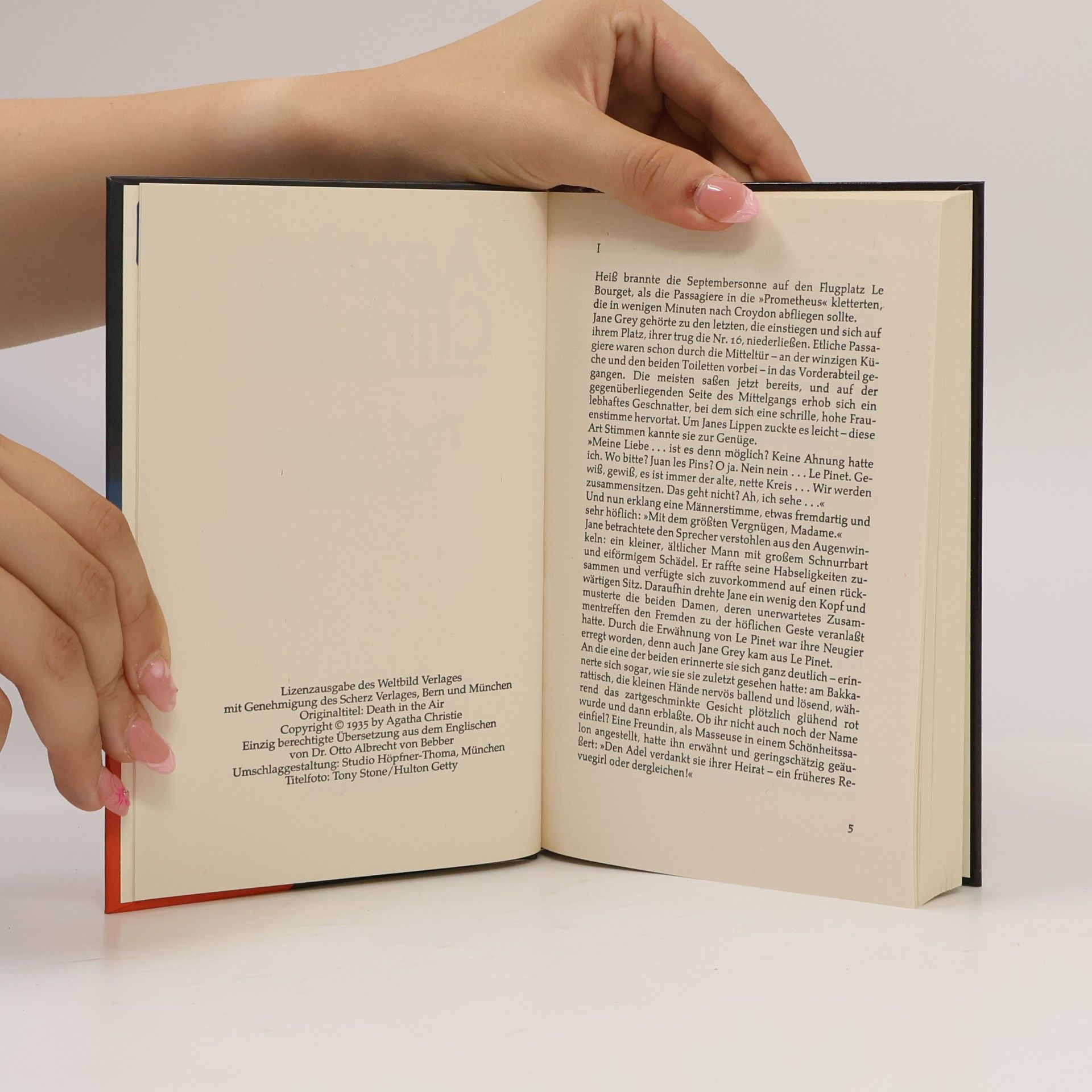 Agatha Christie Tod in den Wolken