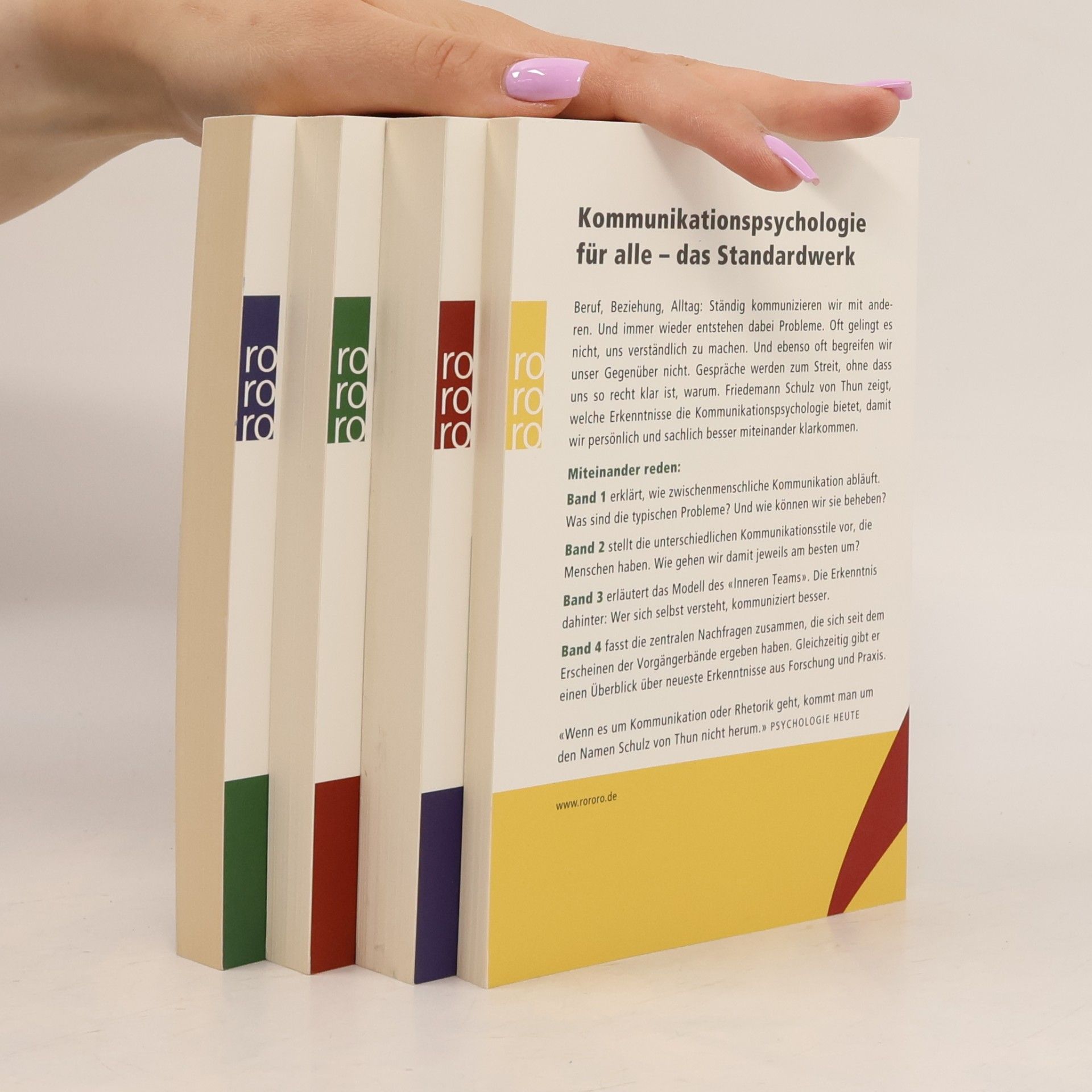 Friedemann Schulz von Thun Miteinander reden 1-4
