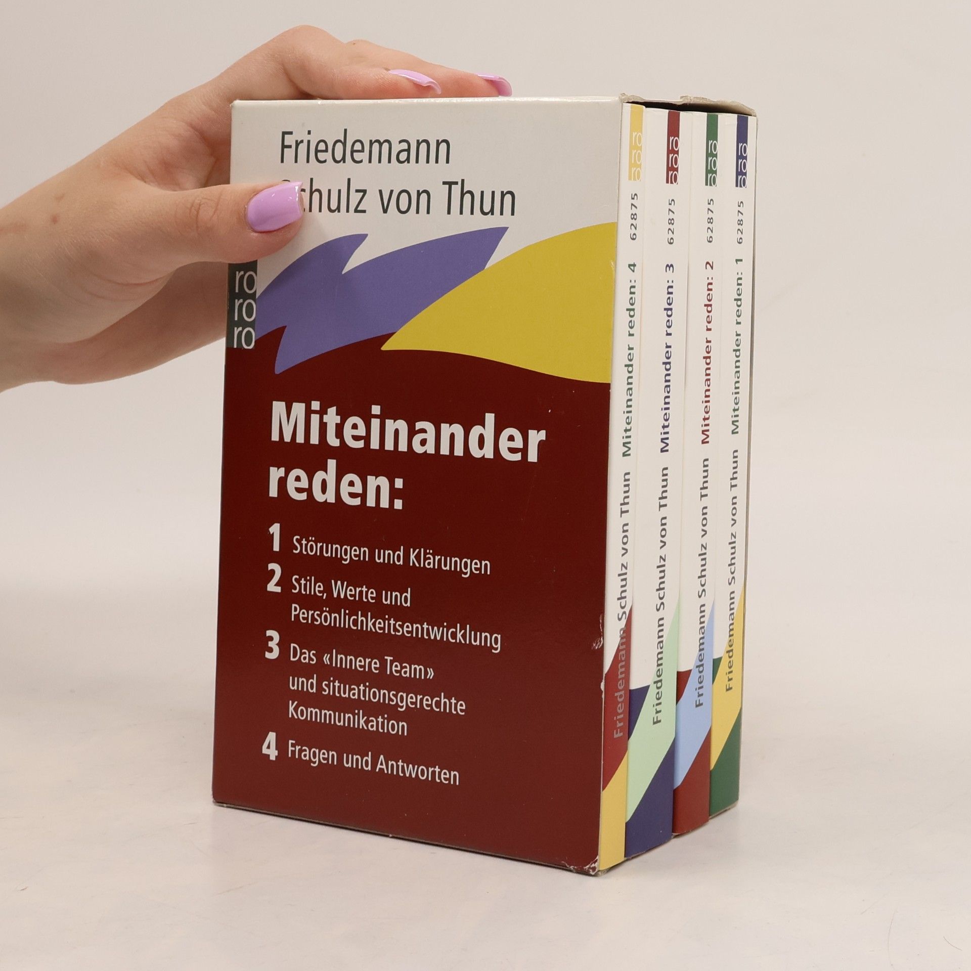 Friedemann Schulz von Thun Miteinander reden 1-4