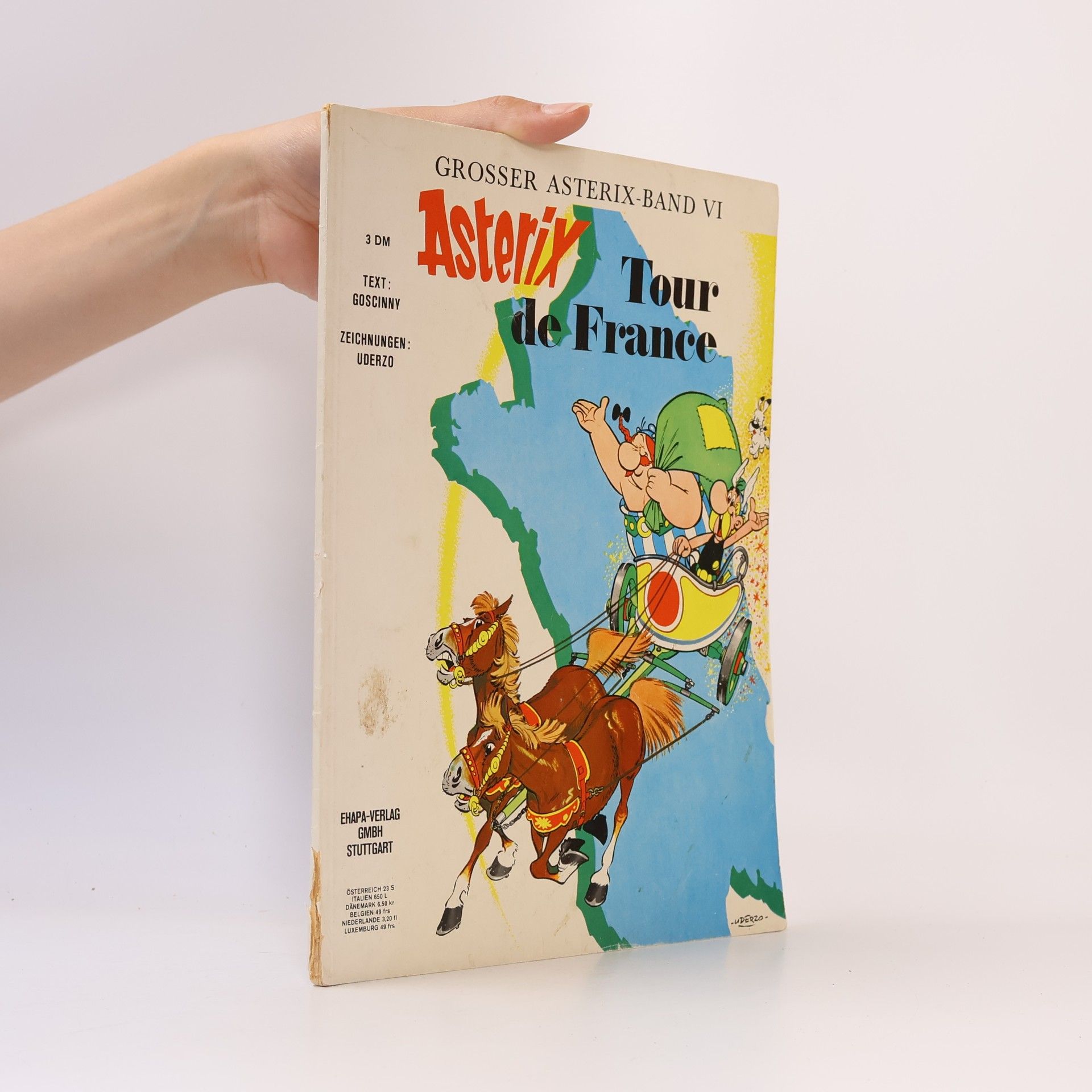 Albert Uderzo Asterix. Tour de France