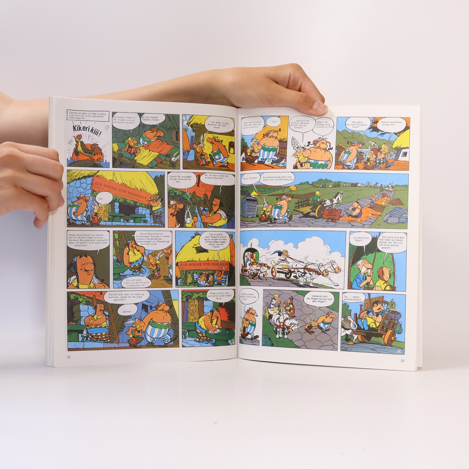 René Goscinny Asterix und die goldene Sichel